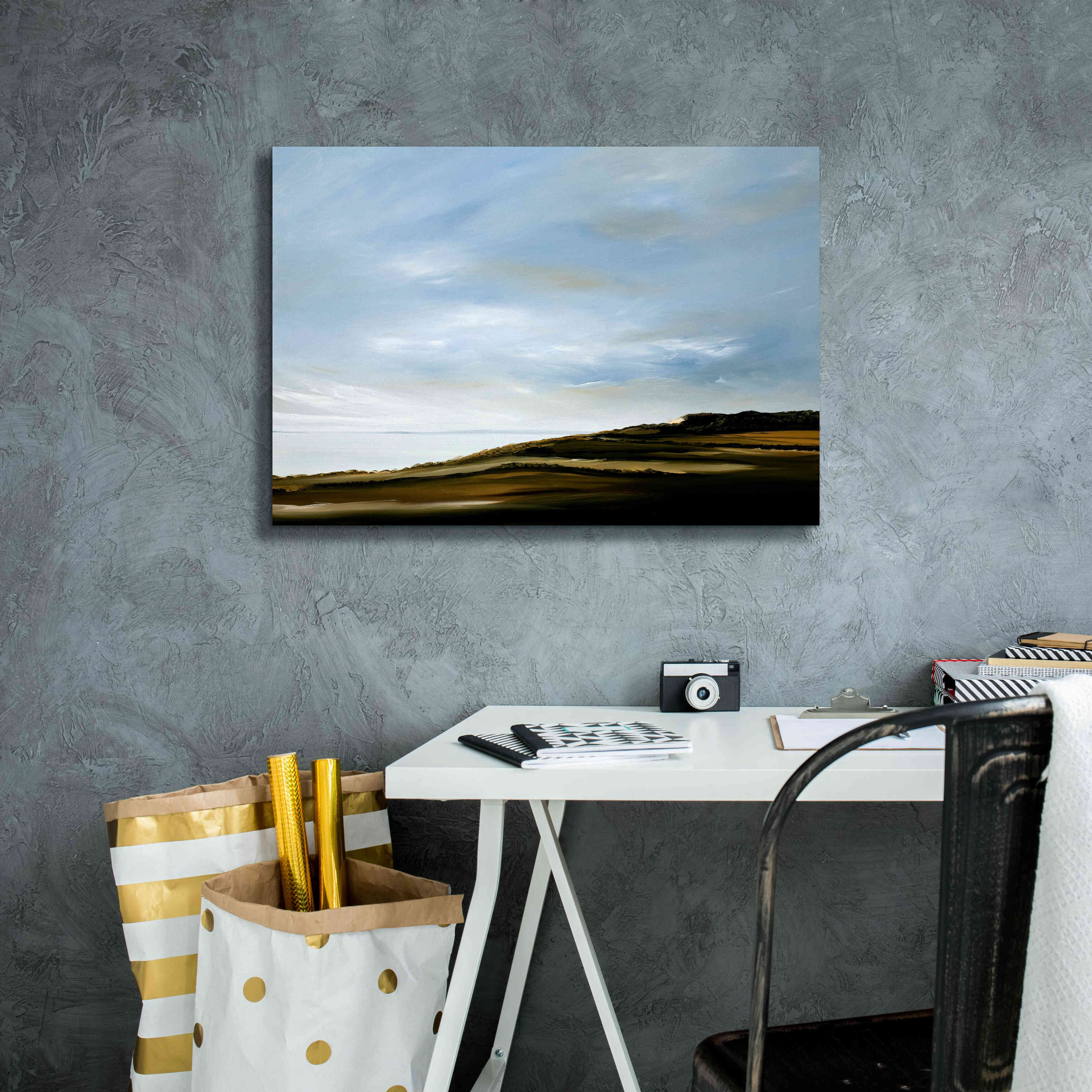 'Meditation' by Rick Fleury, Giclee Canvas Wall Art,26 x 18