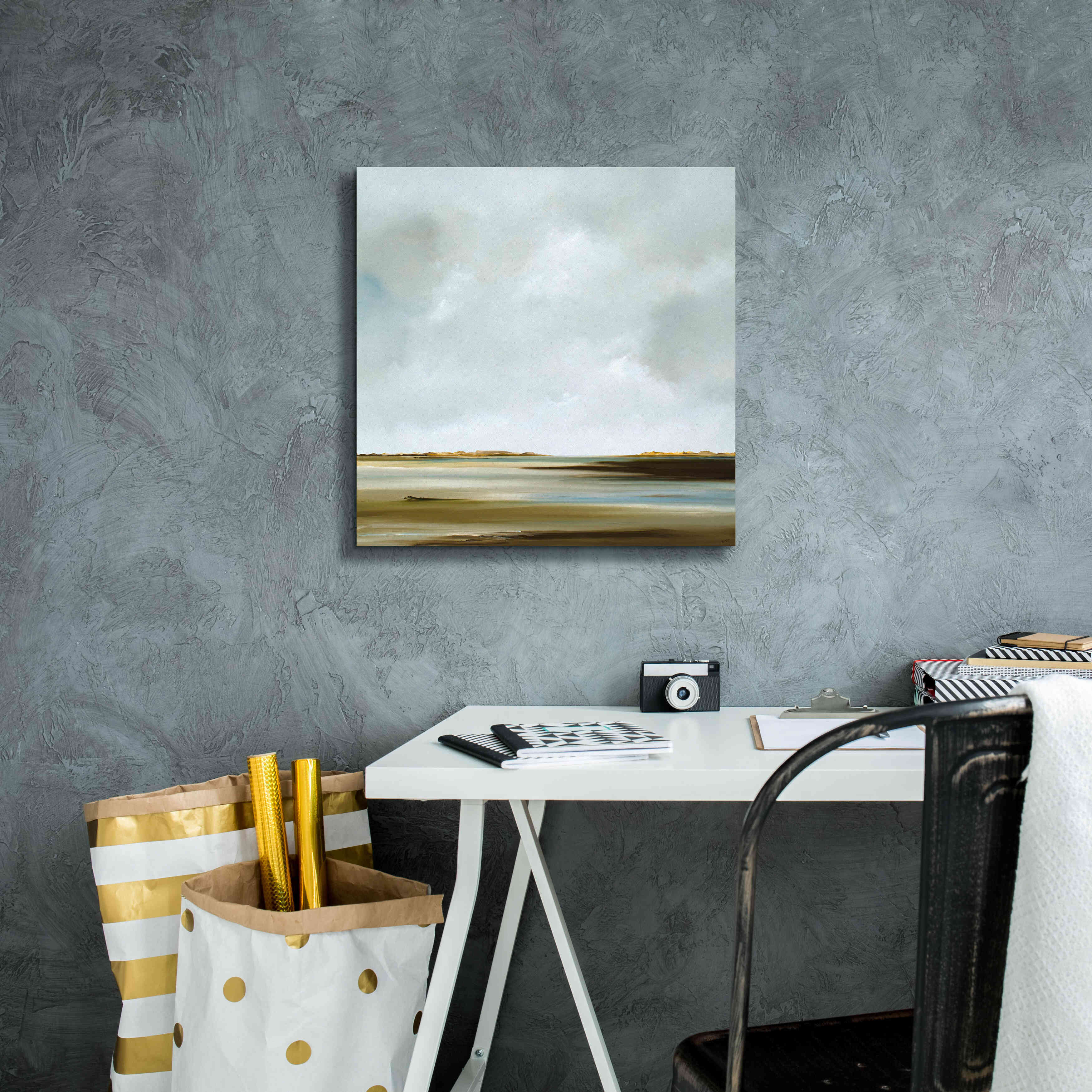 'Passages' by Rick Fleury, Giclee Canvas Wall Art,18 x 18