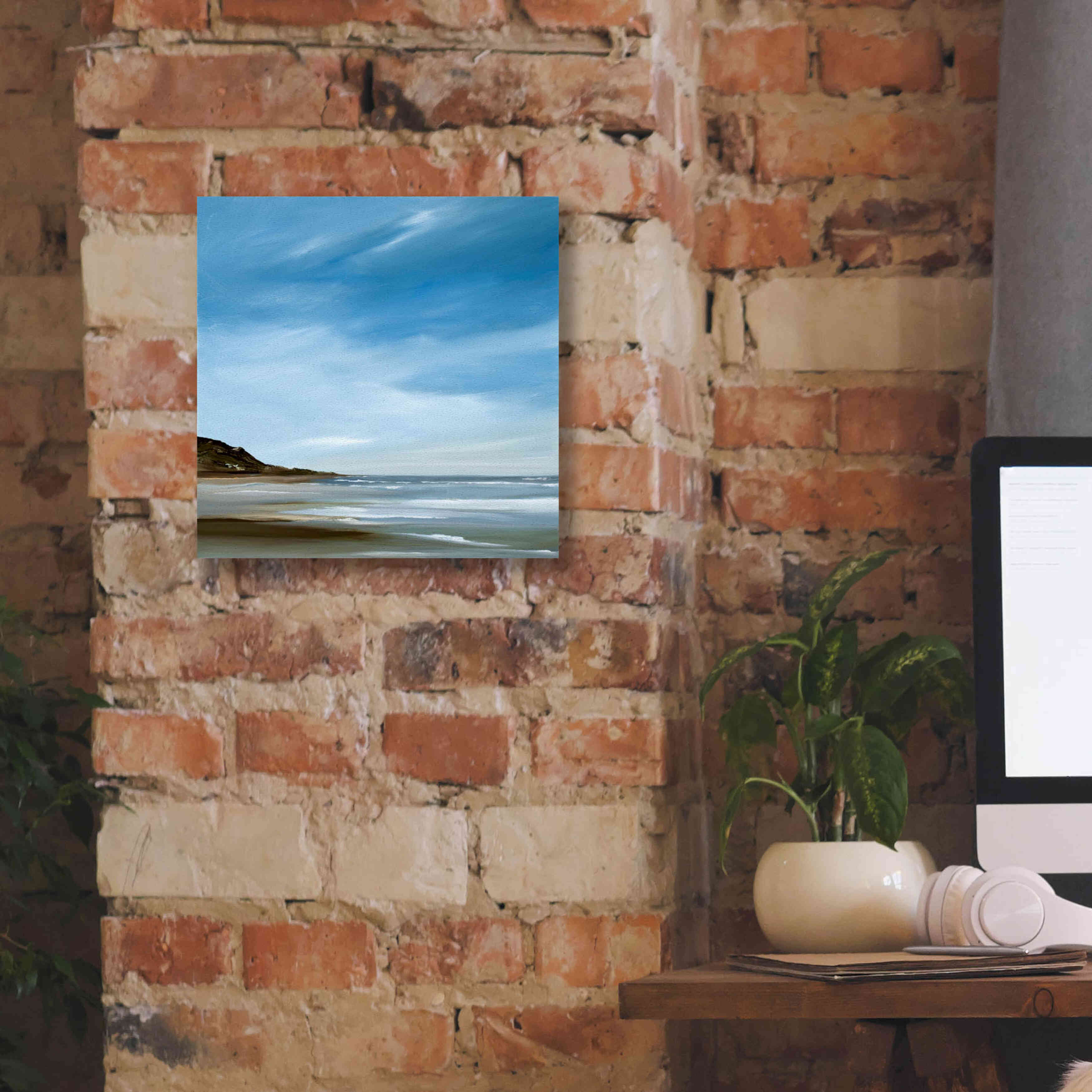 'Respite' by Rick Fleury, Giclee Canvas Wall Art,12 x 12