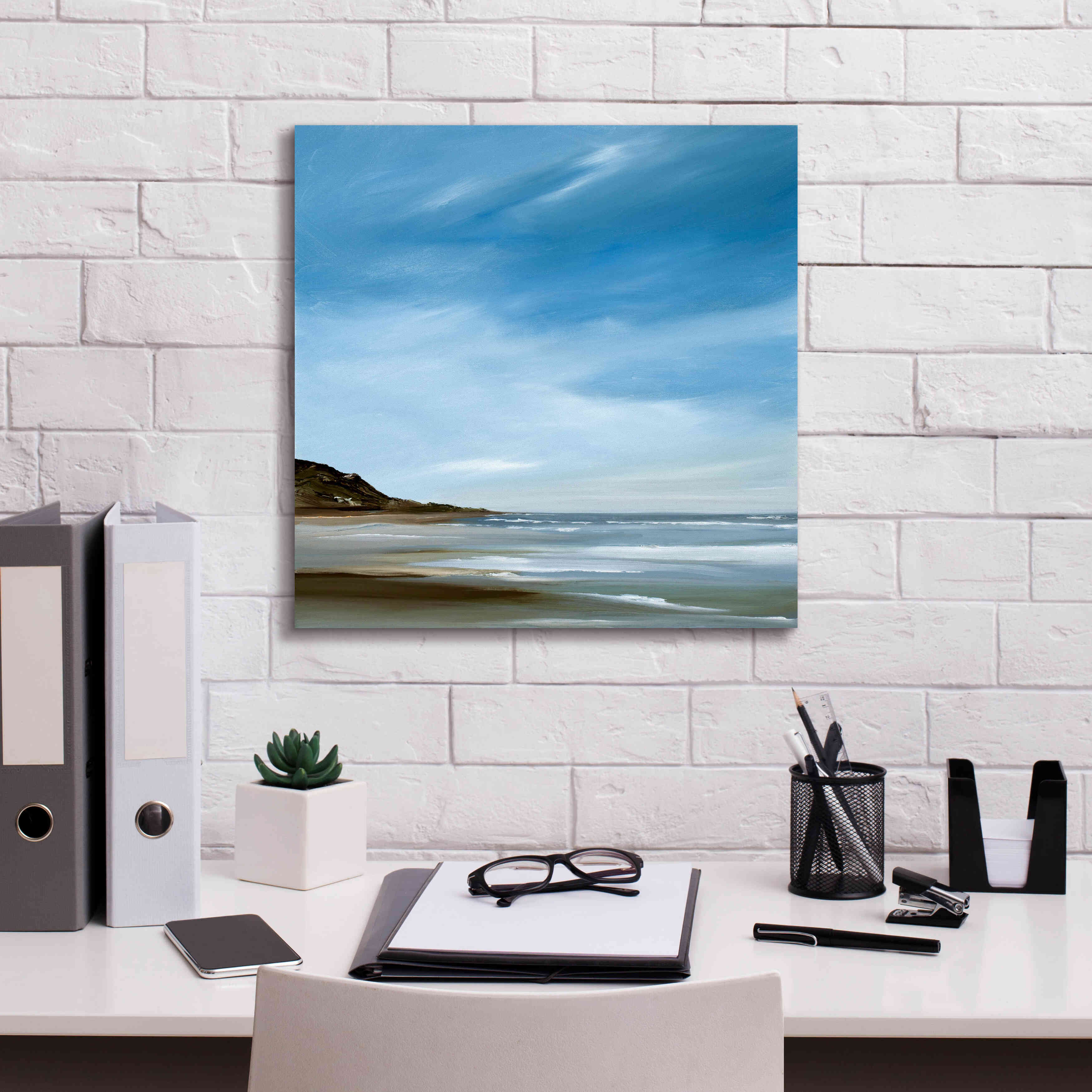 'Respite' by Rick Fleury, Giclee Canvas Wall Art,18 x 18