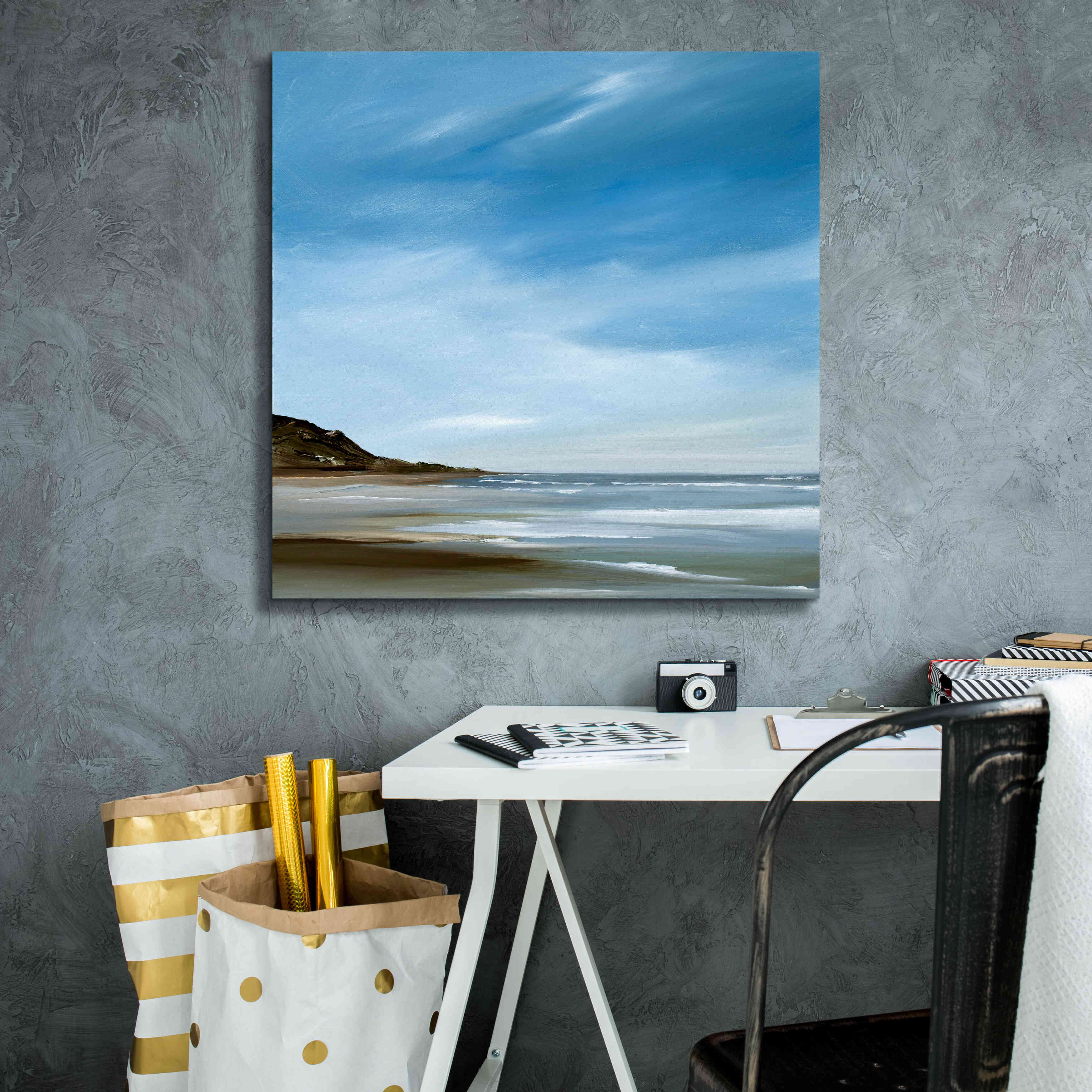 'Respite' by Rick Fleury, Giclee Canvas Wall Art,26 x 26