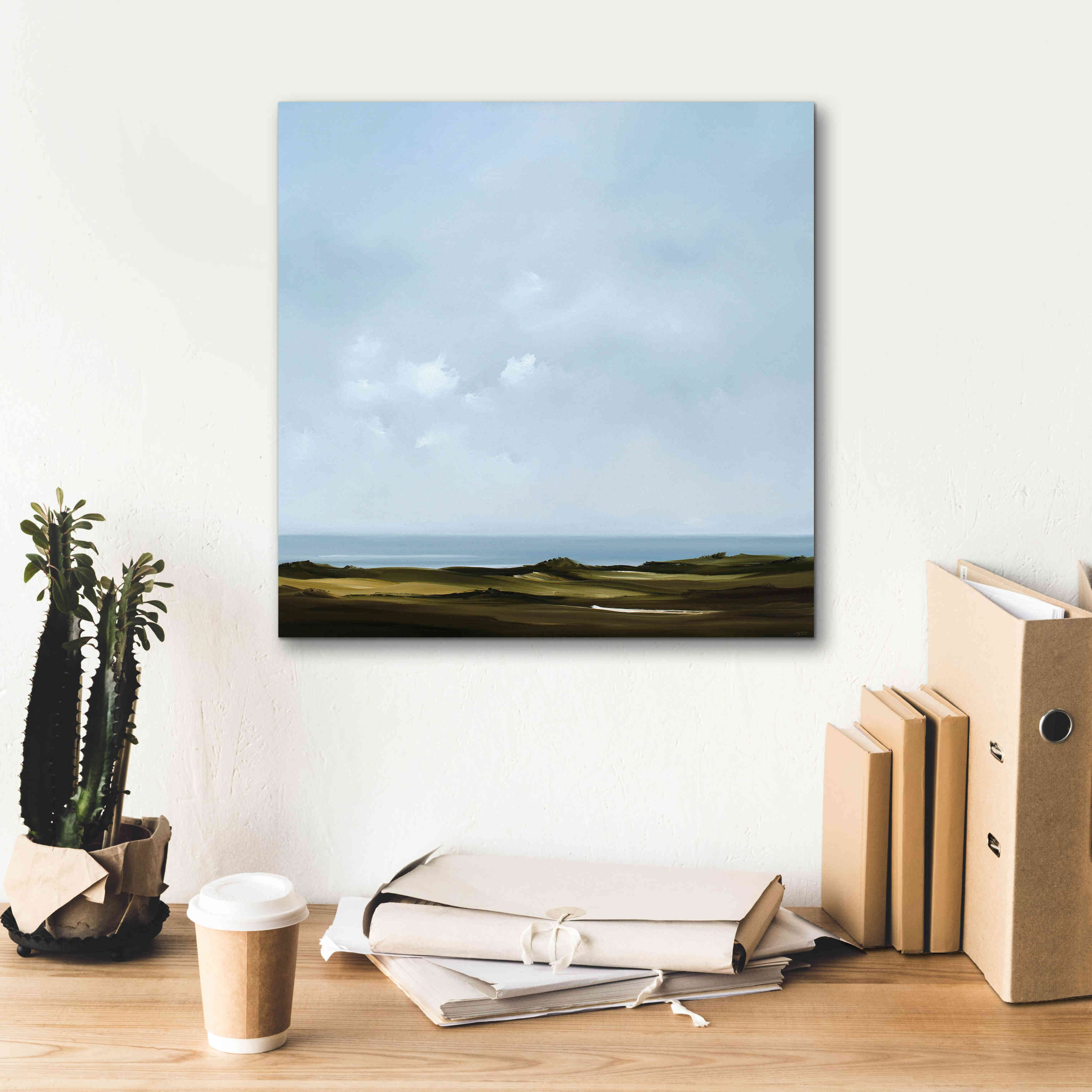 'Sanctity' by Rick Fleury, Giclee Canvas Wall Art,18 x 18