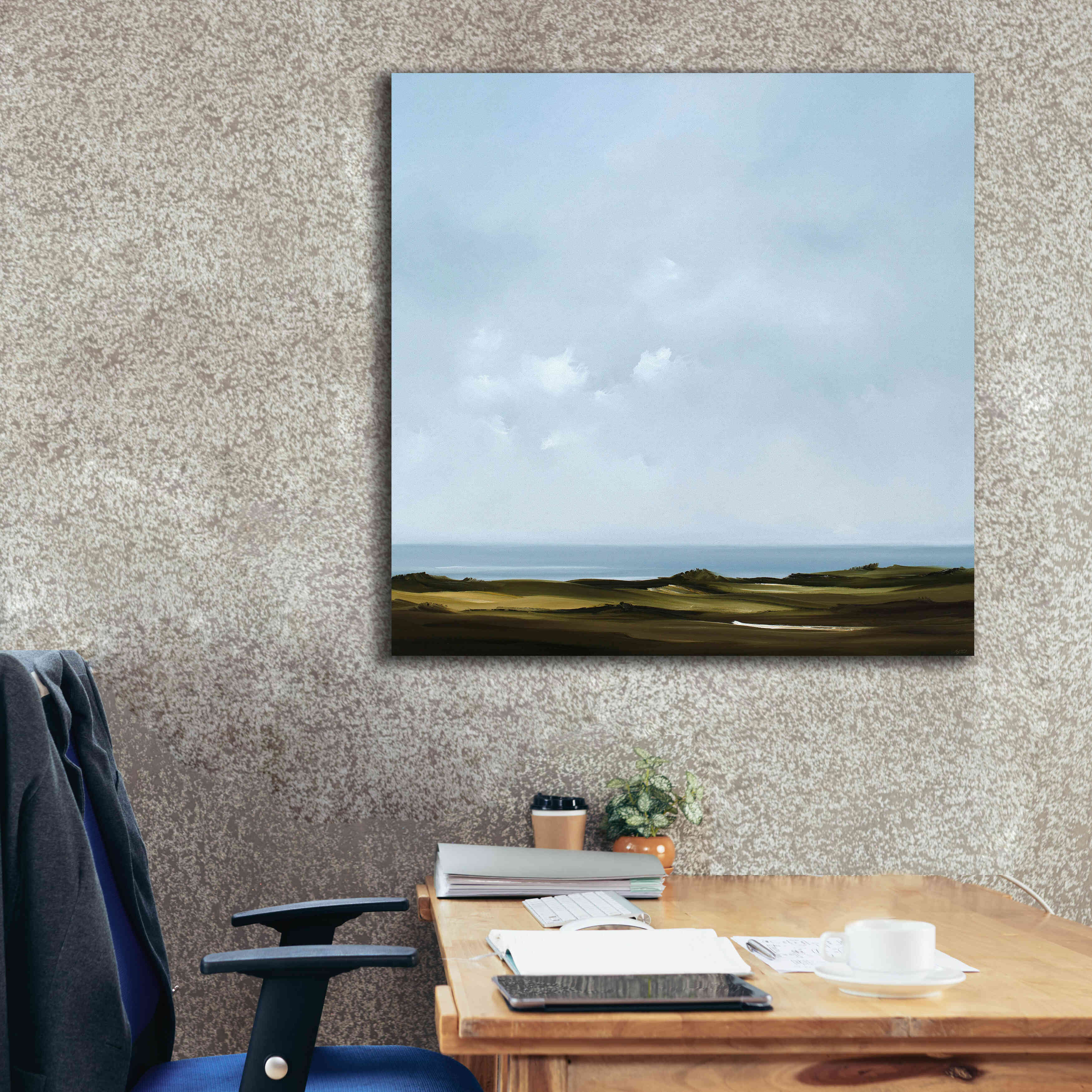 'Sanctity' by Rick Fleury, Giclee Canvas Wall Art,37 x 37