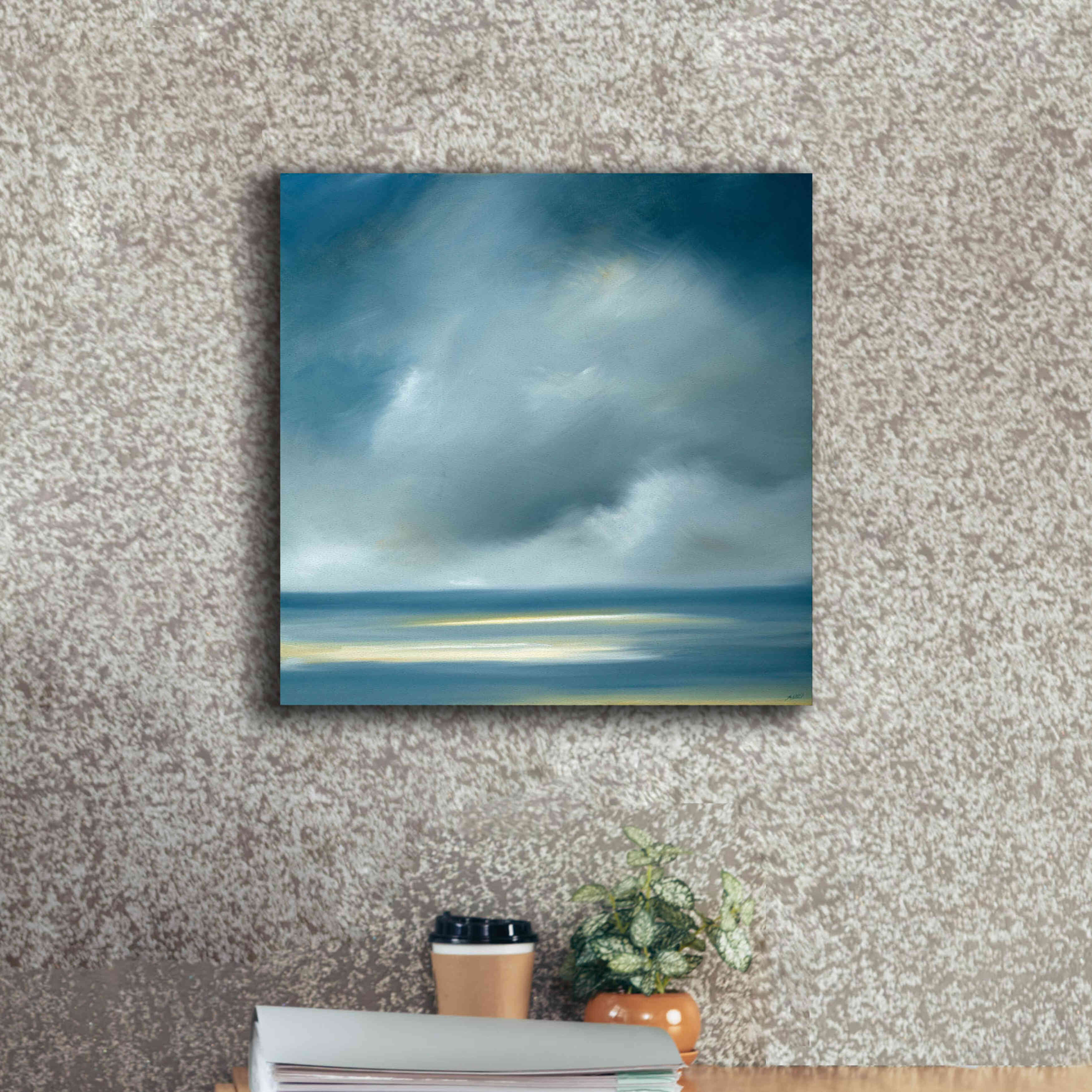 'Skaket Blue' by Rick Fleury, Giclee Canvas Wall Art,18 x 18