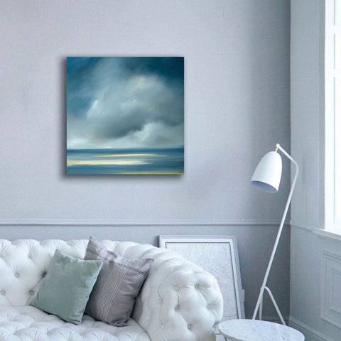 Image of 'Skaket Blue' by Rick Fleury, Giclee Canvas Wall Art,37 x 37