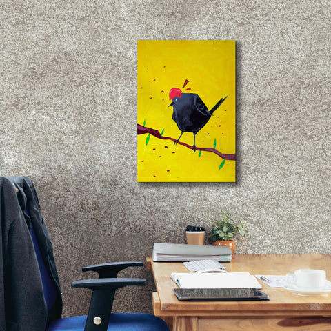 Image of 'Messenger Bird No. 1' by Robert Filiuta, Giclee Canvas Wall Art,18 x 26