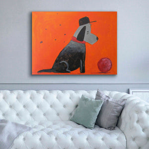 'Red Ball' by Robert Filiuta, Giclee Canvas Wall Art,54 x 40