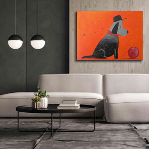 'Red Ball' by Robert Filiuta, Giclee Canvas Wall Art,54 x 40