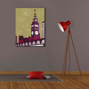 'Ferry Building - San Francisco' by Shane Donahue, Giclee Canvas Wall Art,26 x 34