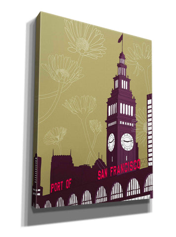 Image of 'Ferry Building - San Francisco' by Shane Donahue, Giclee Canvas Wall Art