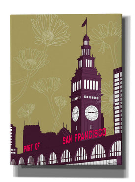 'Ferry Building - San Francisco' by Shane Donahue, Giclee Canvas Wall Art