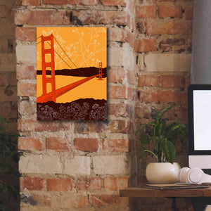 'Golden Gate Bridge - Headlands' by Shane Donahue, Giclee Canvas Wall Art,12 x 16