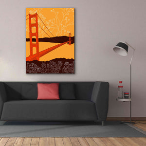 'Golden Gate Bridge - Headlands' by Shane Donahue, Giclee Canvas Wall Art,40 x 54