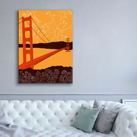 Image of 'Golden Gate Bridge - Headlands' by Shane Donahue, Giclee Canvas Wall Art,40 x 54