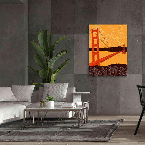 Image of 'Golden Gate Bridge - Headlands' by Shane Donahue, Giclee Canvas Wall Art,40 x 54