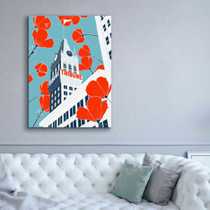 'Tribune Tower - Oakland' by Shane Donahue, Giclee Canvas Wall Art,40 x 54