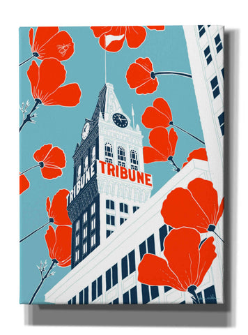 Image of 'Tribune Tower - Oakland' by Shane Donahue, Giclee Canvas Wall Art