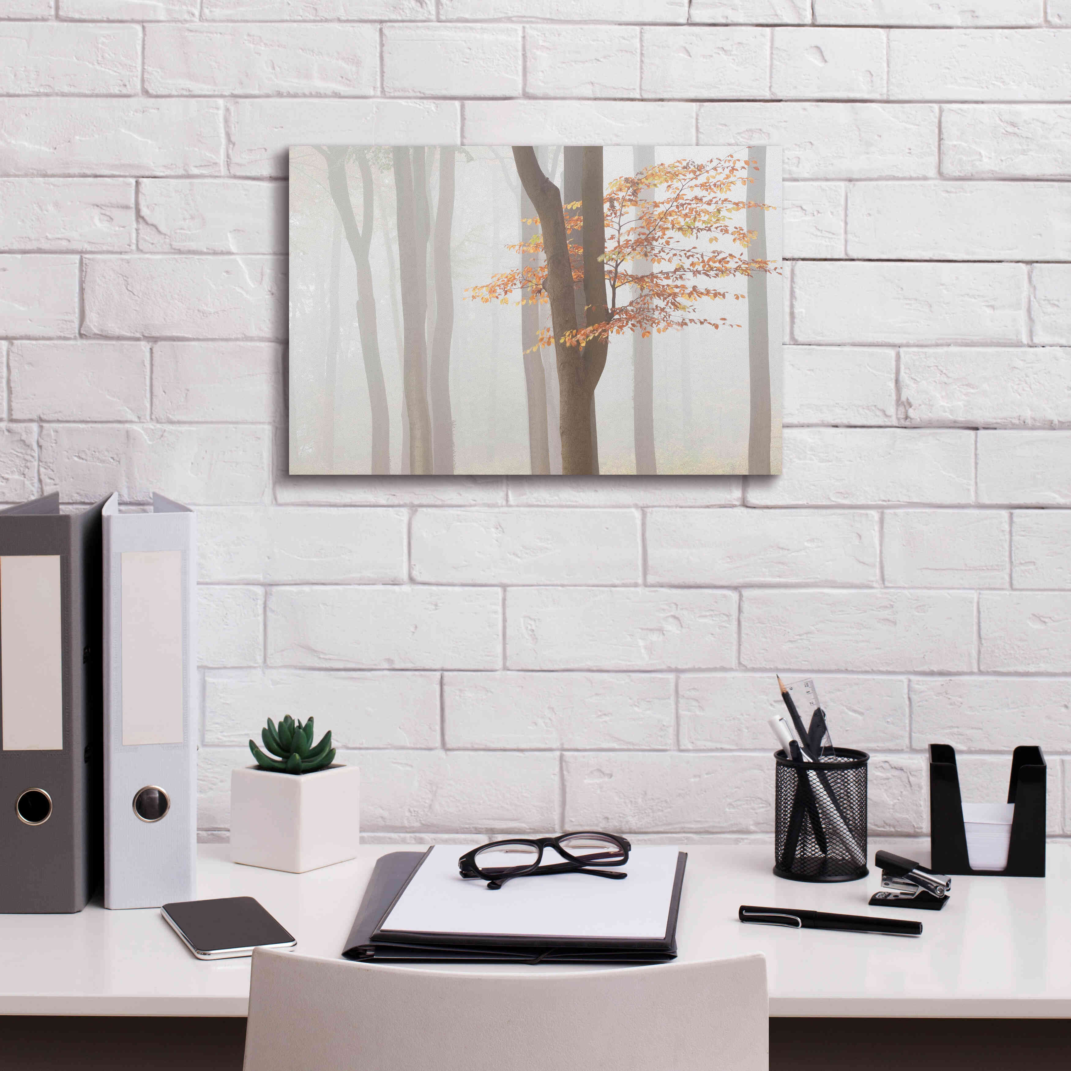 'Arnhem Park Zypendaal' by Wilco Dragt, Giclee Canvas Wall Art,18 x 12