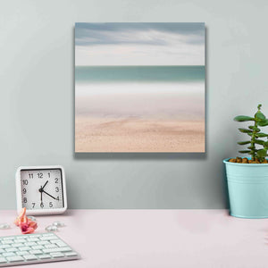 'Beach Sea Sky' by Wilco Dragt, Giclee Canvas Wall Art,12 x 12