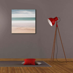 'Beach Sea Sky' by Wilco Dragt, Giclee Canvas Wall Art,26 x 26