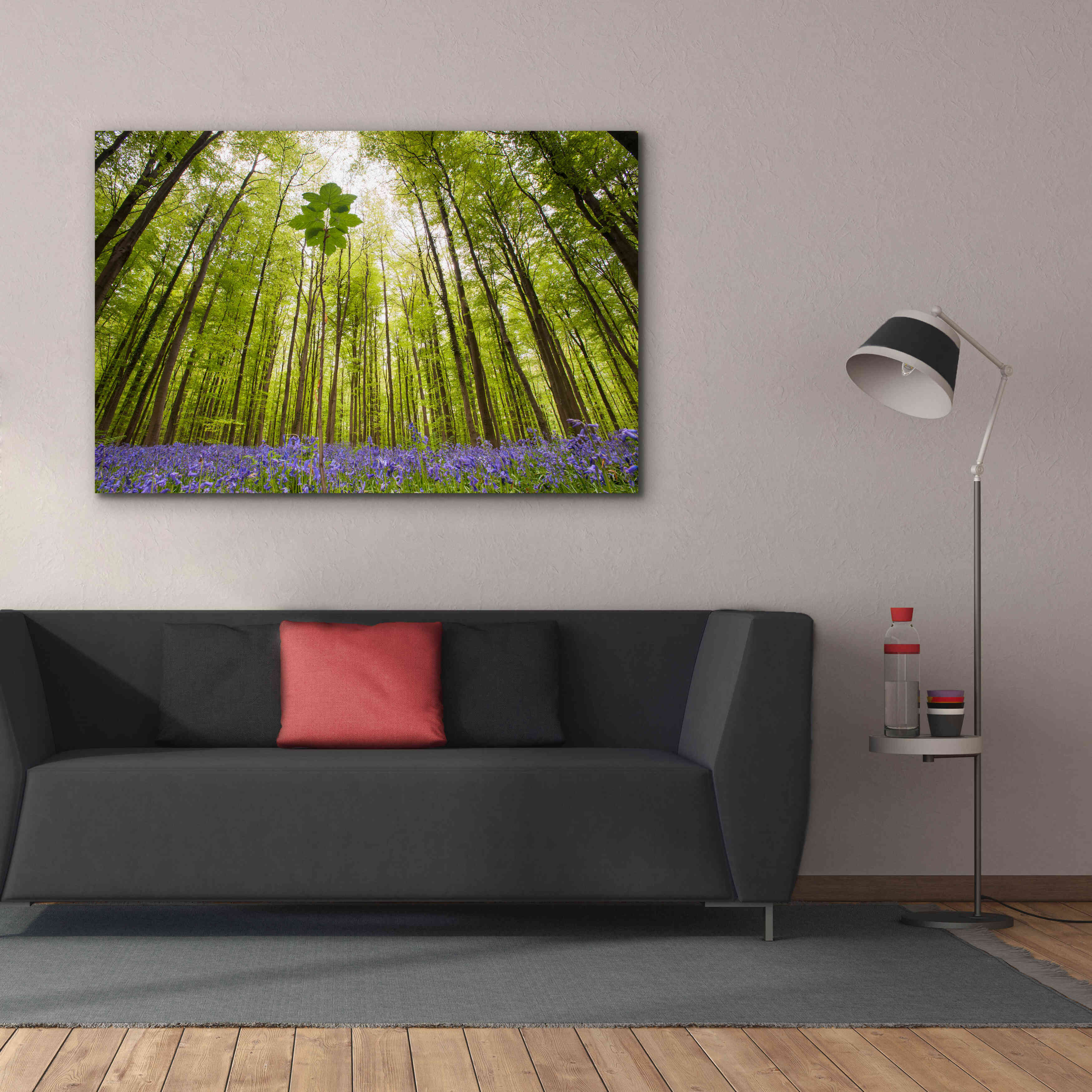 'Hallerbos' by Wilco Dragt, Giclee Canvas Wall Art,60 x 40