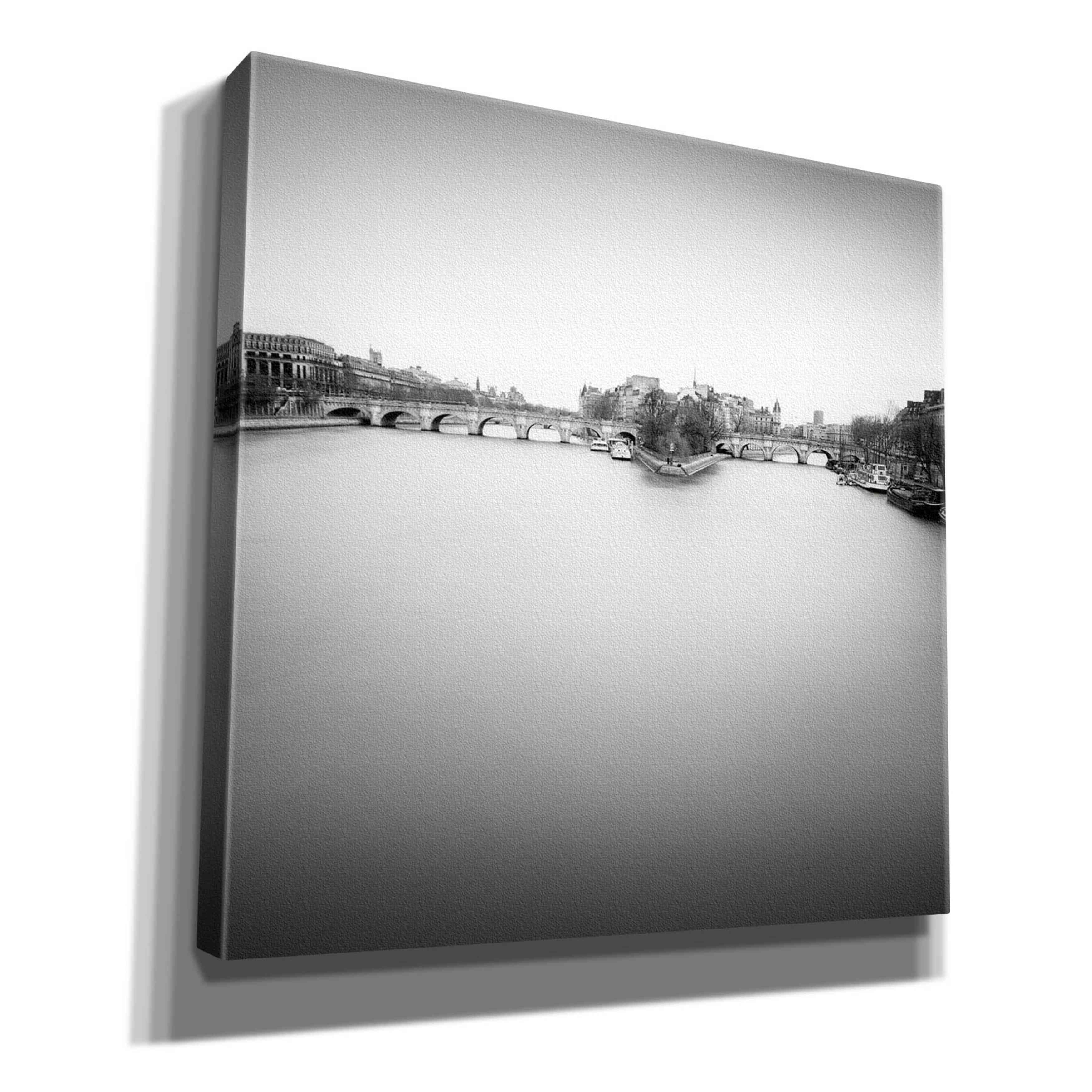 'Ile de la Cite' by Wilco Dragt, Giclee Canvas Wall Art