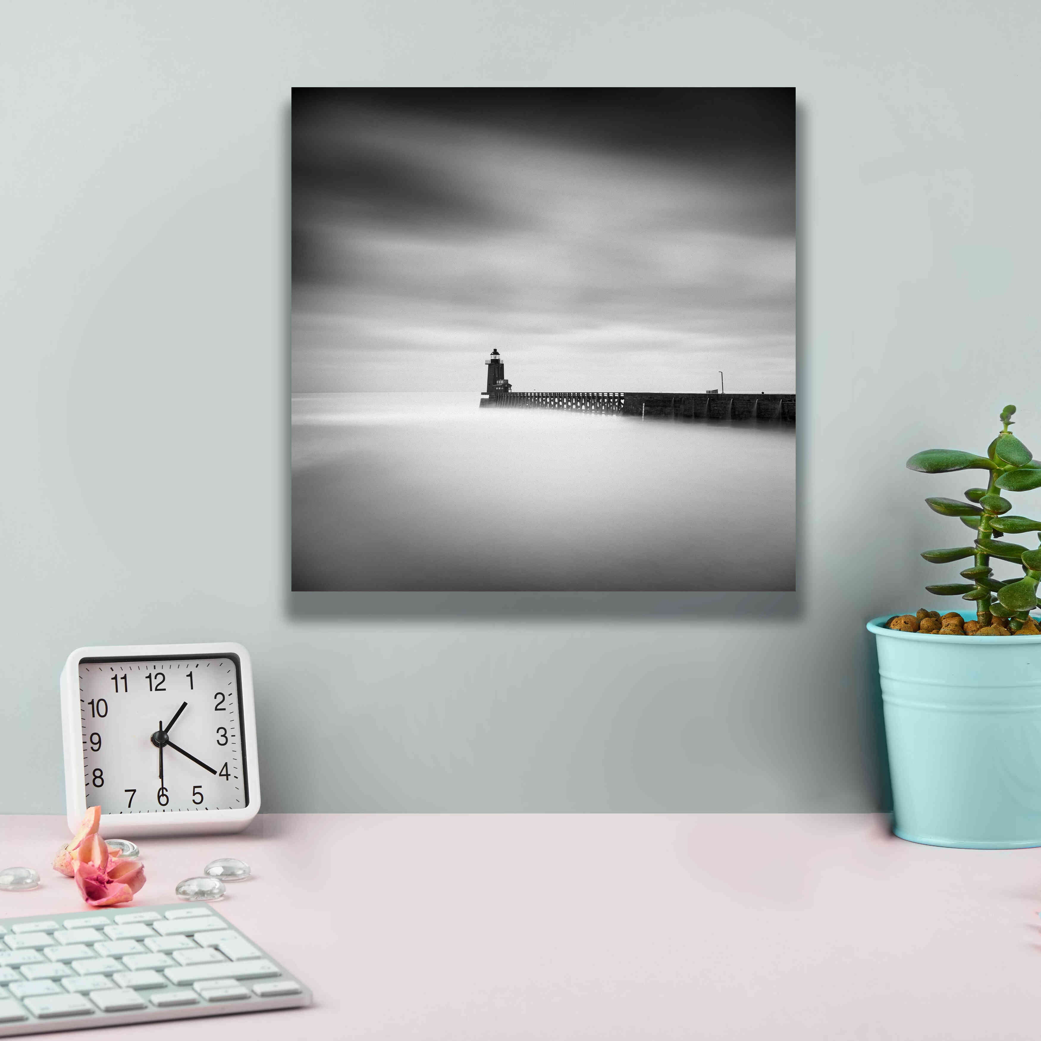 'Le Phare' by Wilco Dragt, Giclee Canvas Wall Art,12 x 12