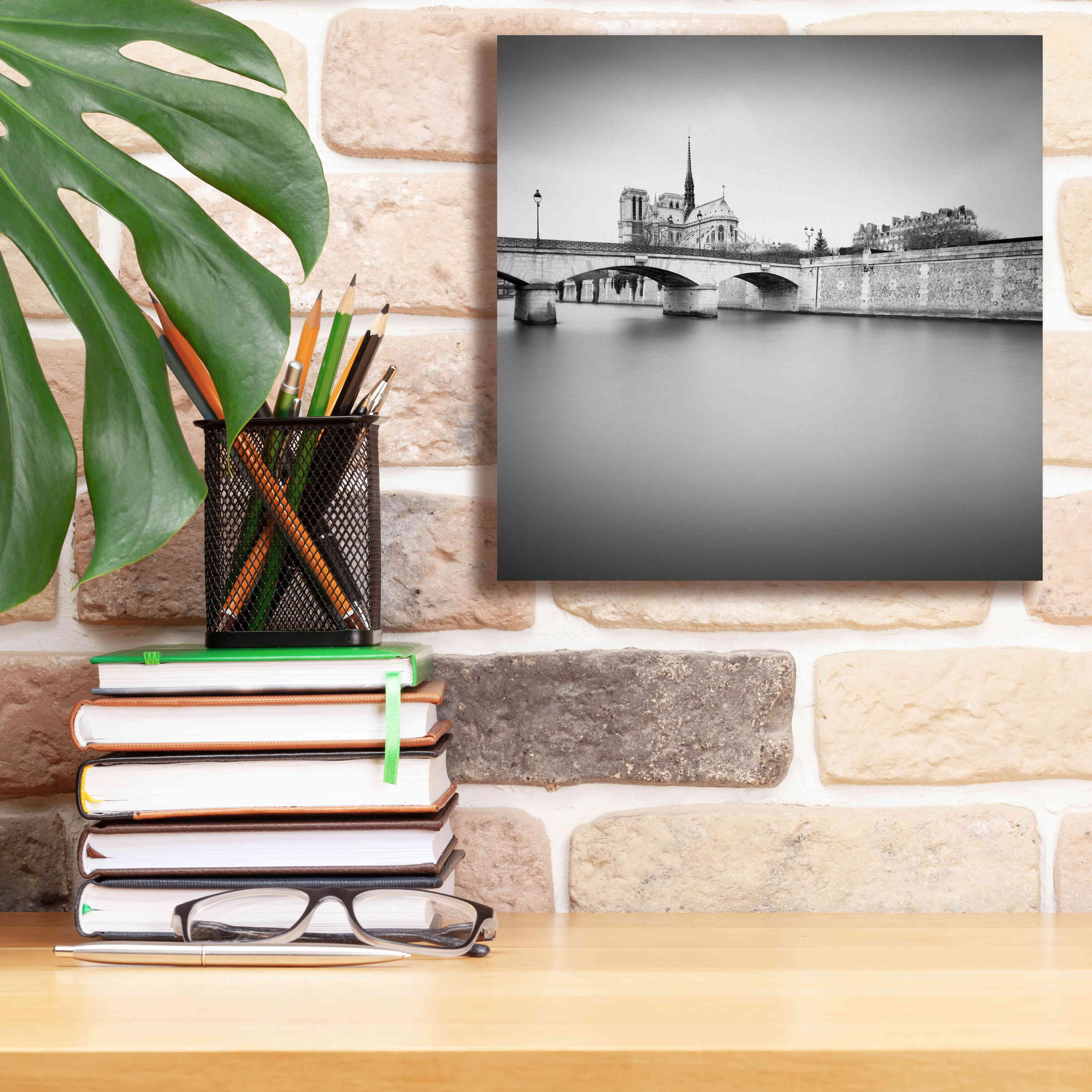 'Notre Dame I' by Wilco Dragt, Giclee Canvas Wall Art,12 x 12