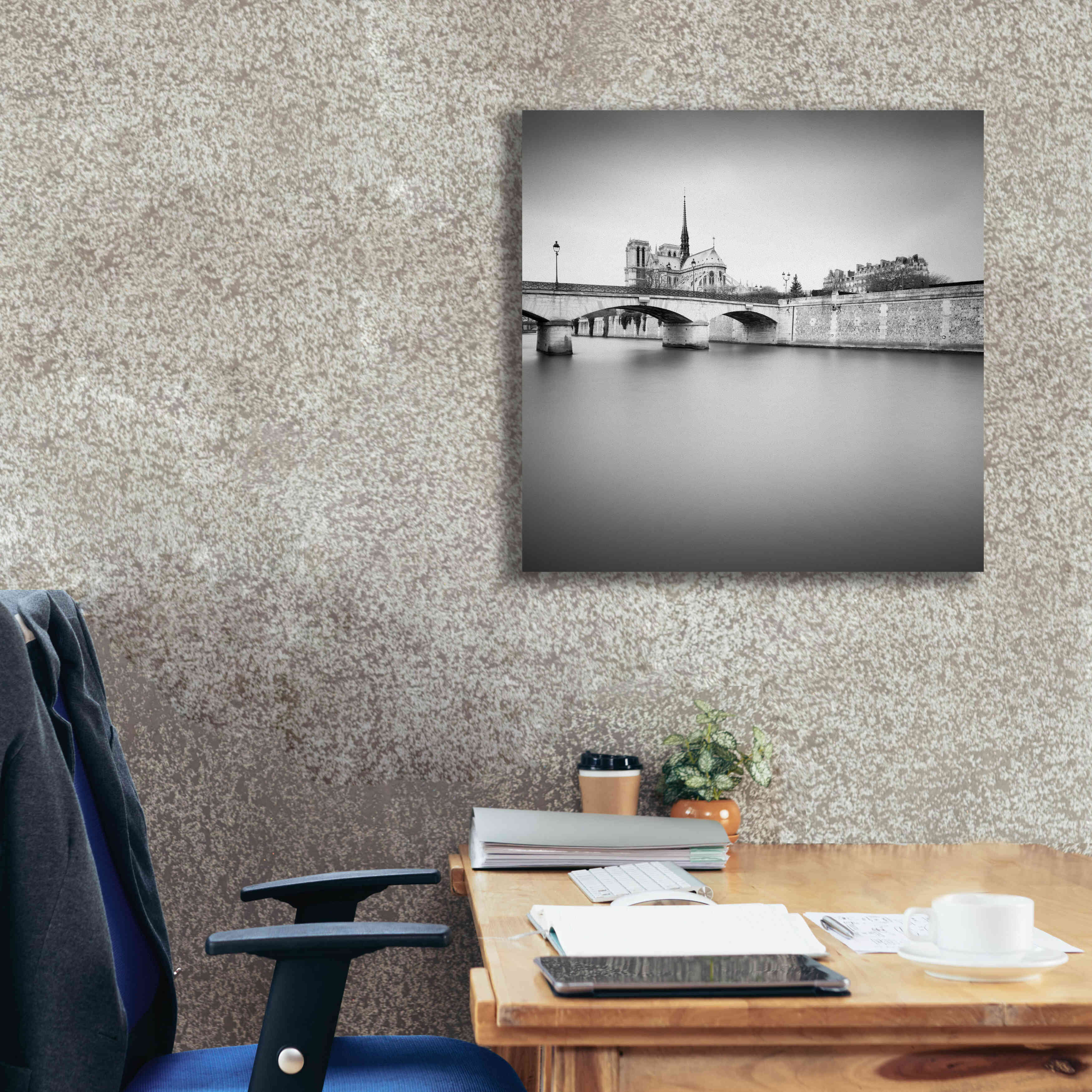 'Notre Dame I' by Wilco Dragt, Giclee Canvas Wall Art,26 x 26