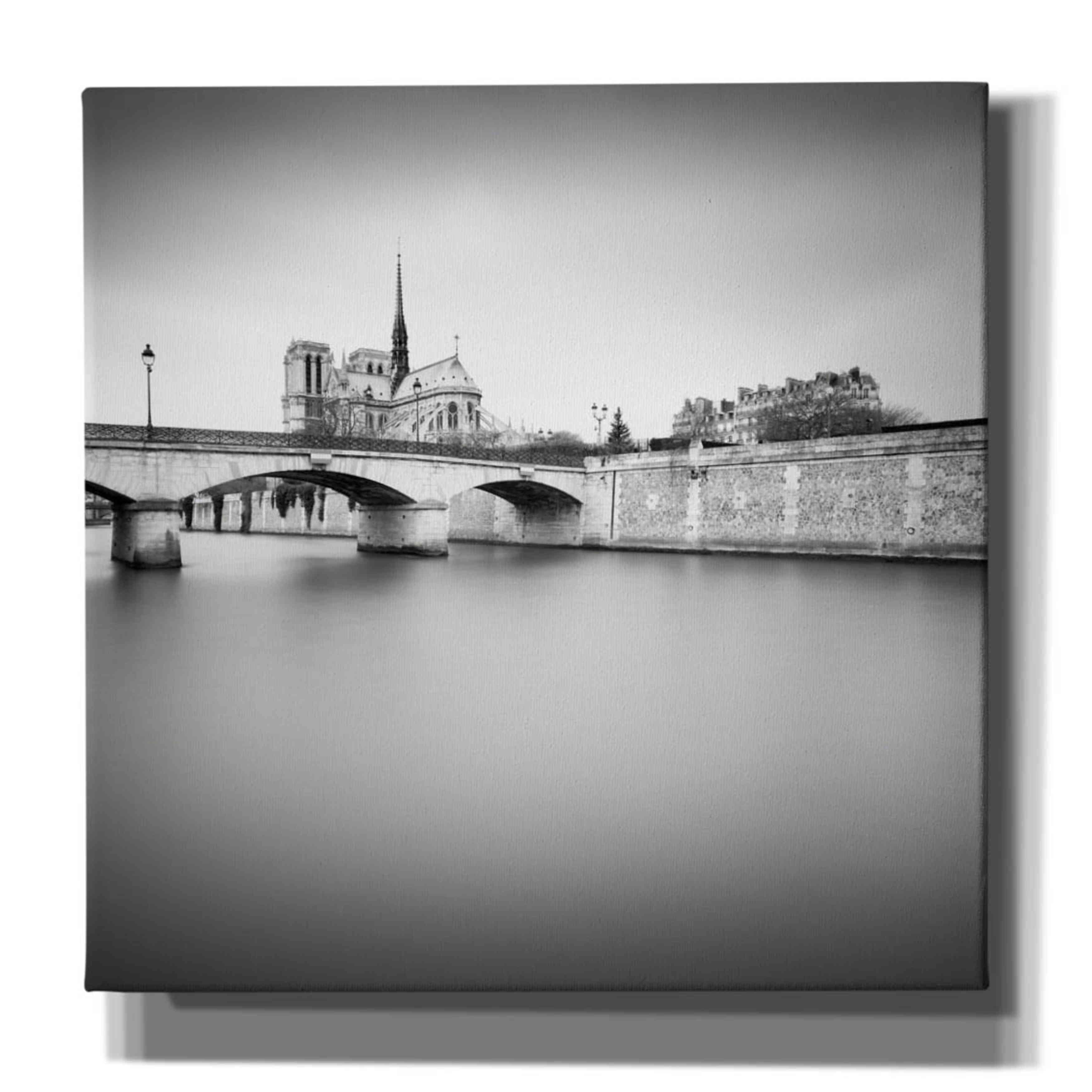 'Notre Dame I' by Wilco Dragt, Giclee Canvas Wall Art