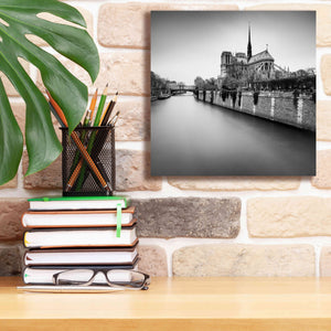 'Notre Dame II' by Wilco Dragt, Giclee Canvas Wall Art,12 x 12