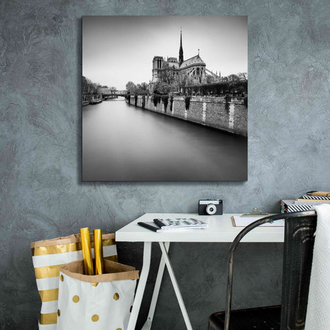 Image of 'Notre Dame II' by Wilco Dragt, Giclee Canvas Wall Art,26 x 26