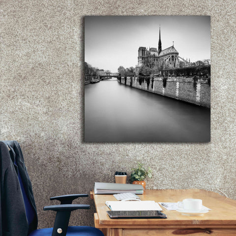 Image of 'Notre Dame II' by Wilco Dragt, Giclee Canvas Wall Art,37 x 37