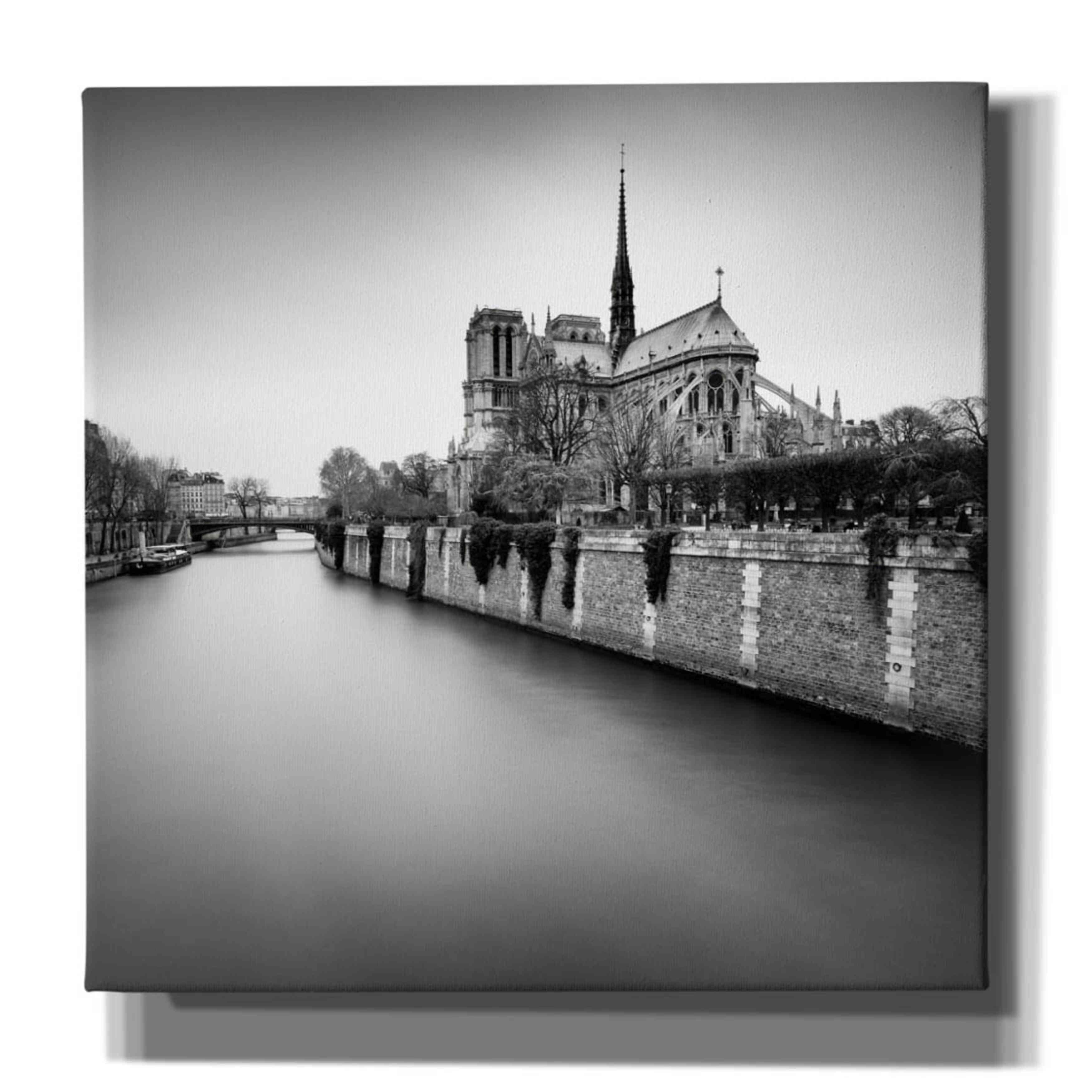 'Notre Dame II' by Wilco Dragt, Giclee Canvas Wall Art
