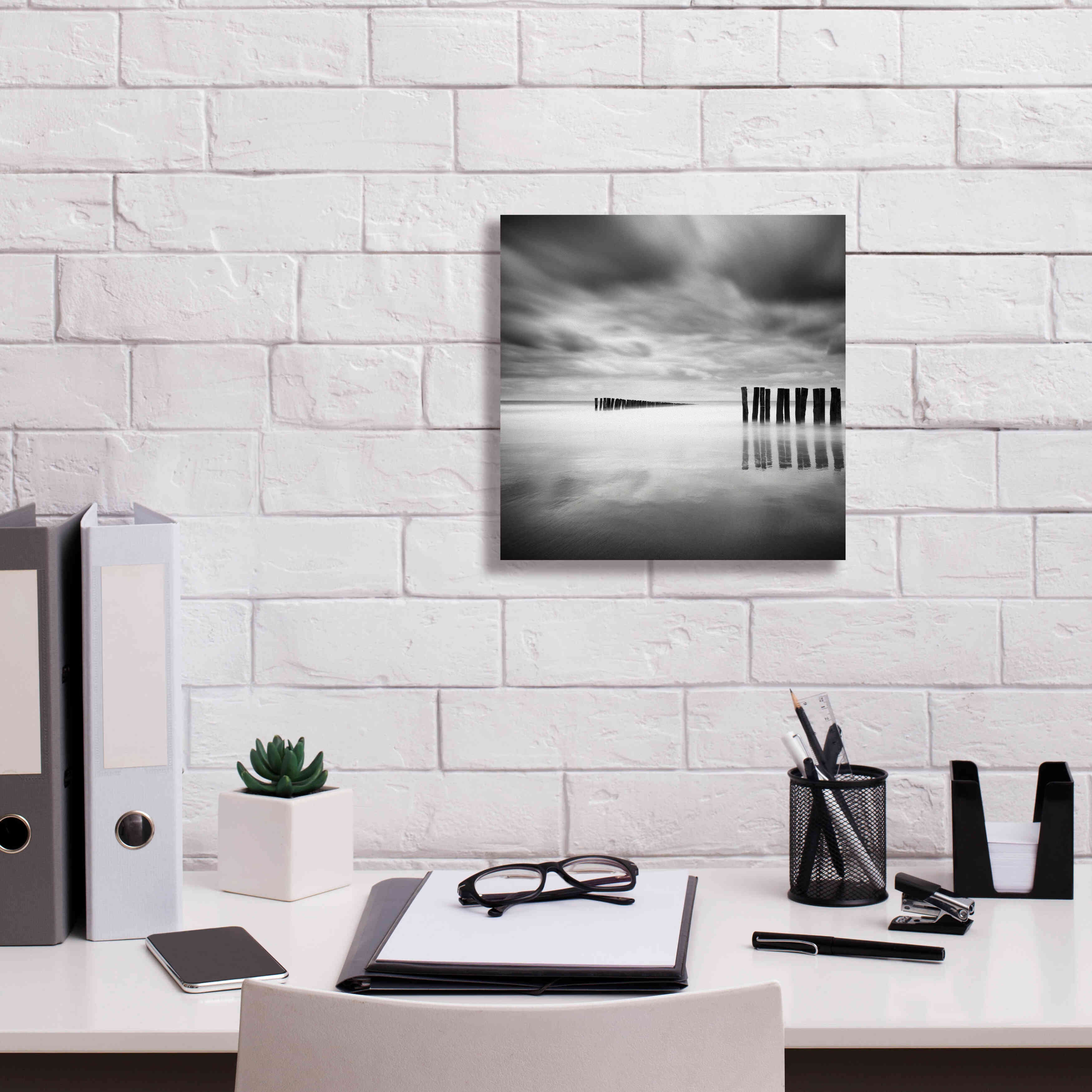 'The Gathering' by Wilco Dragt, Giclee Canvas Wall Art,12 x 12