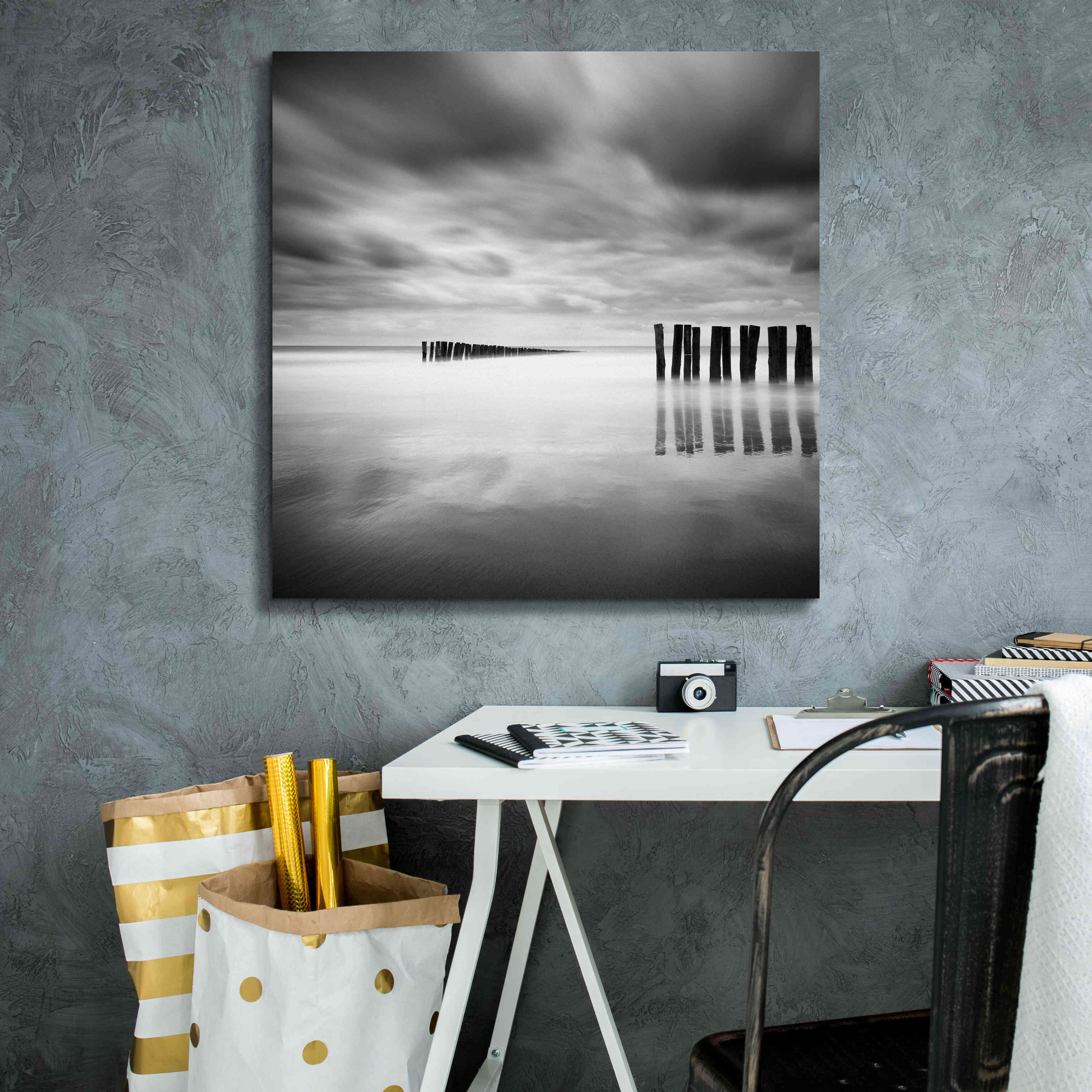 'The Gathering' by Wilco Dragt, Giclee Canvas Wall Art,26 x 26