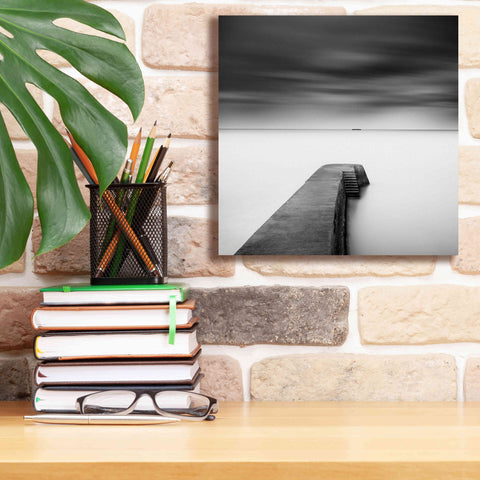 Image of 'The Jetty-Study #1' by Wilco Dragt, Giclee Canvas Wall Art,12 x 12
