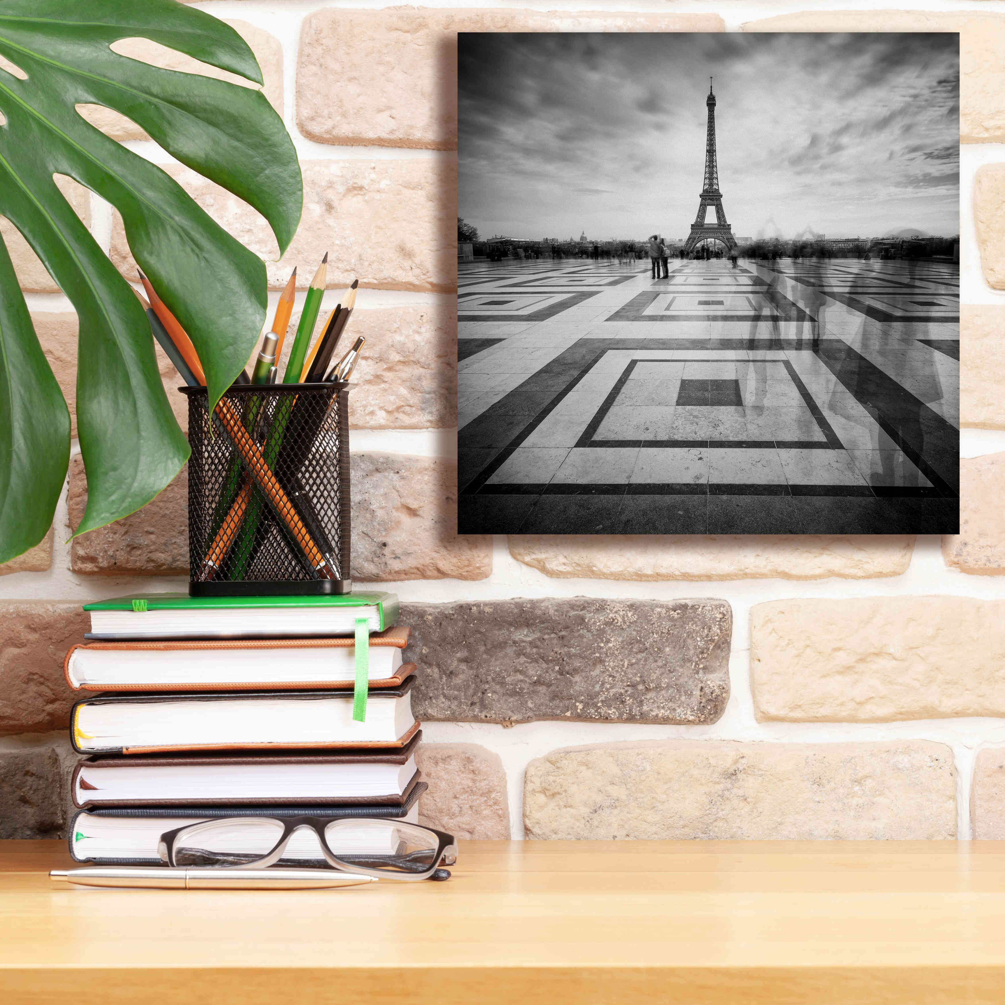 'Tourists' by Wilco Dragt, Giclee Canvas Wall Art,12 x 12