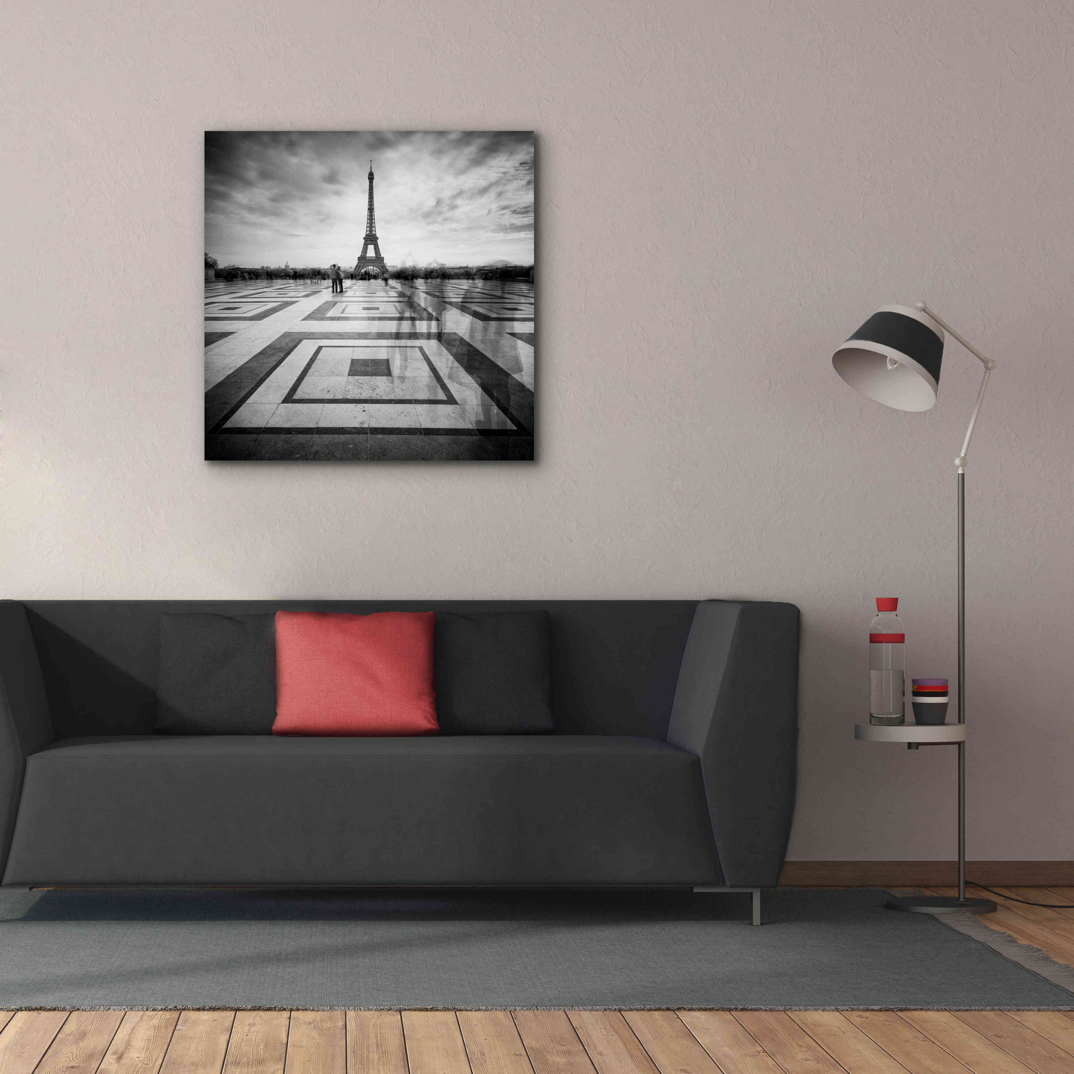 'Tourists' by Wilco Dragt, Giclee Canvas Wall Art,37 x 37