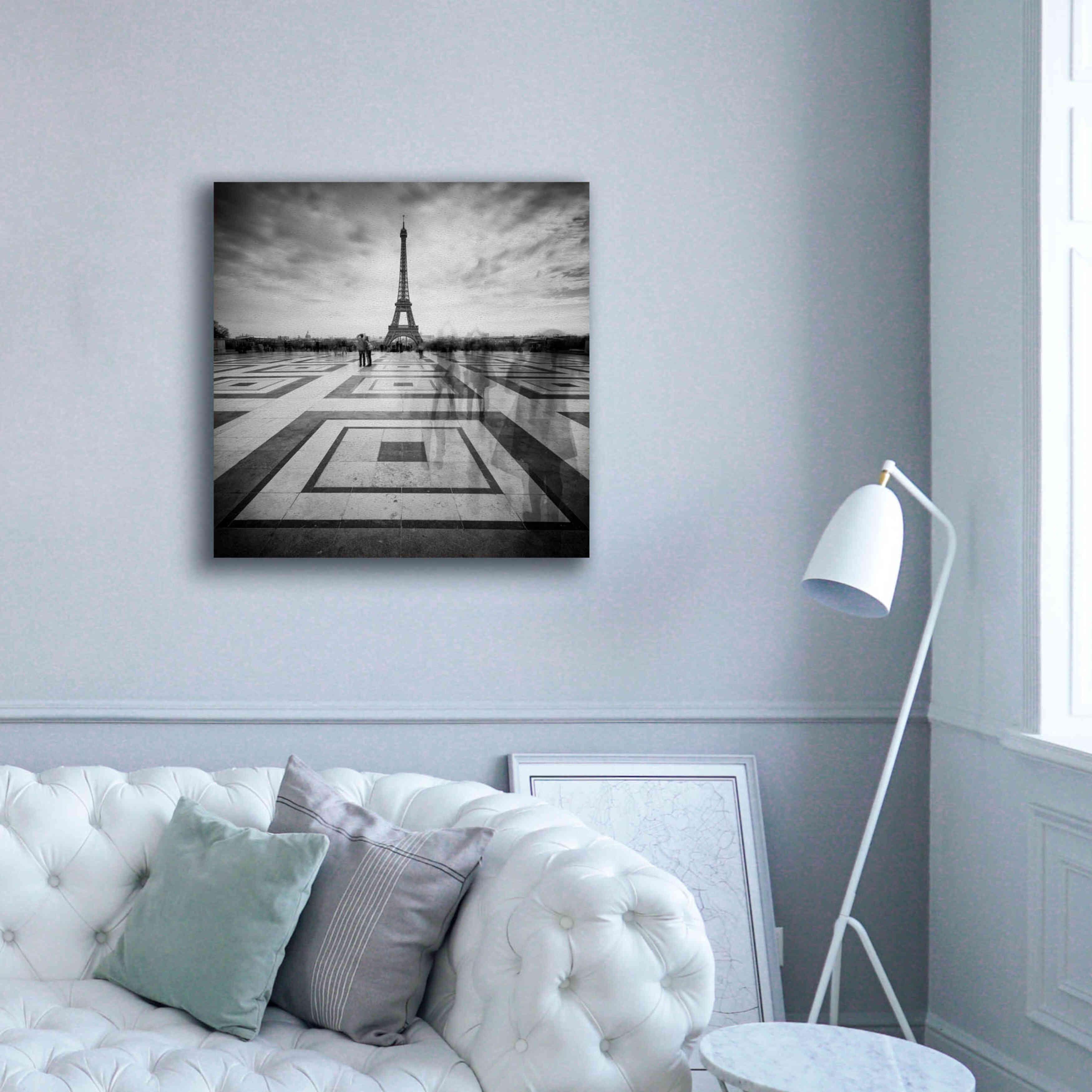 'Tourists' by Wilco Dragt, Giclee Canvas Wall Art,37 x 37