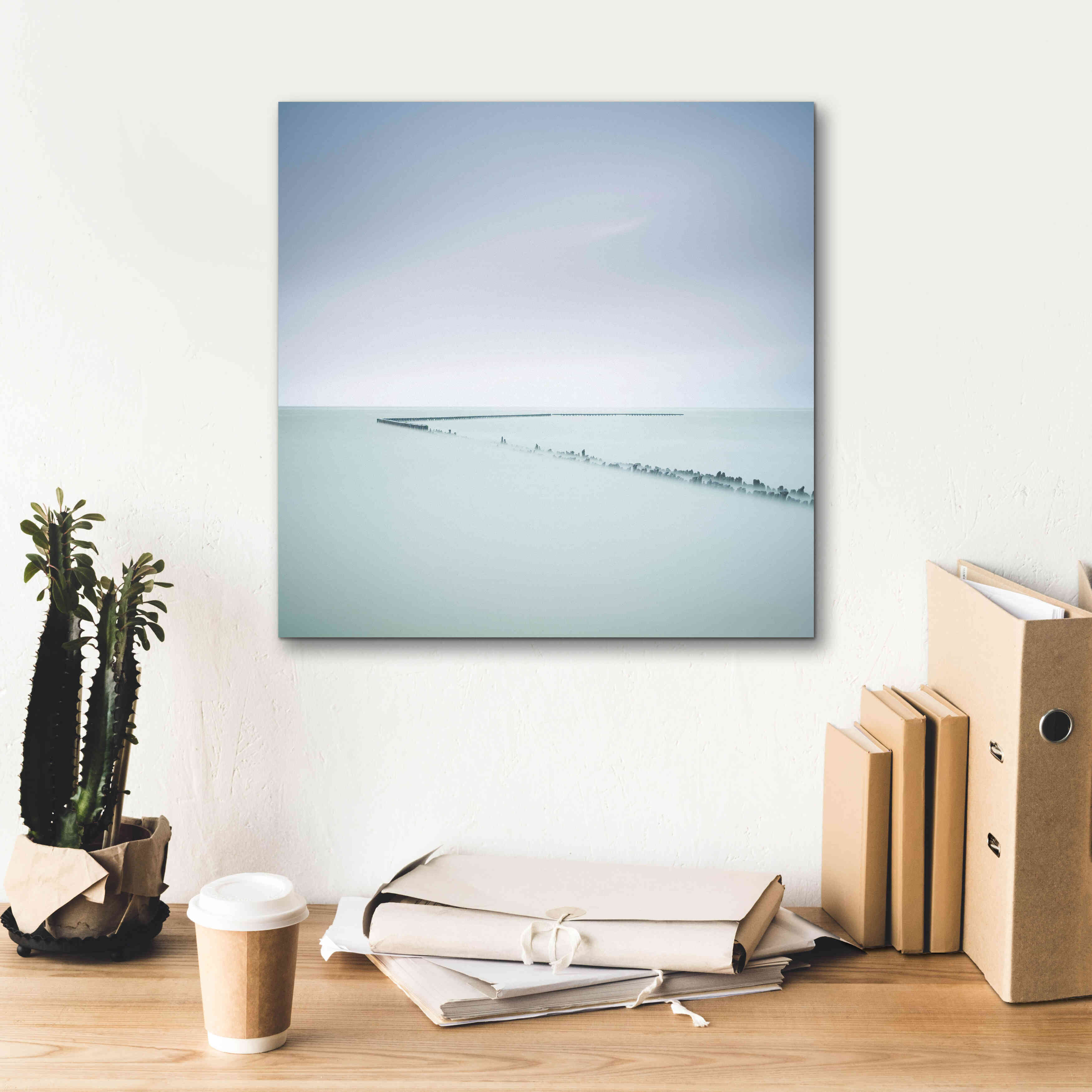 'When Time Has Passed' by Wilco Dragt, Giclee Canvas Wall Art,18 x 18