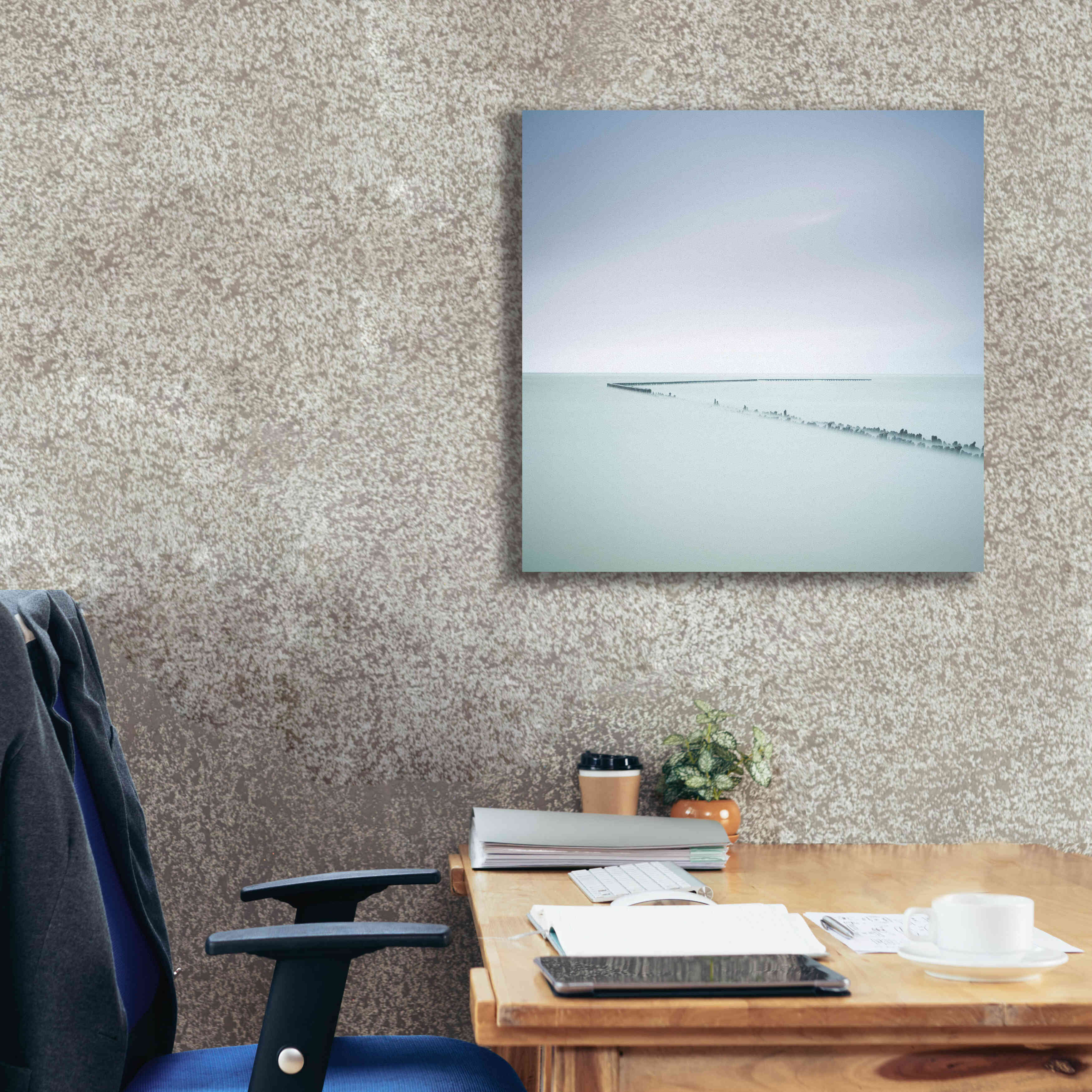 'When Time Has Passed' by Wilco Dragt, Giclee Canvas Wall Art,26 x 26