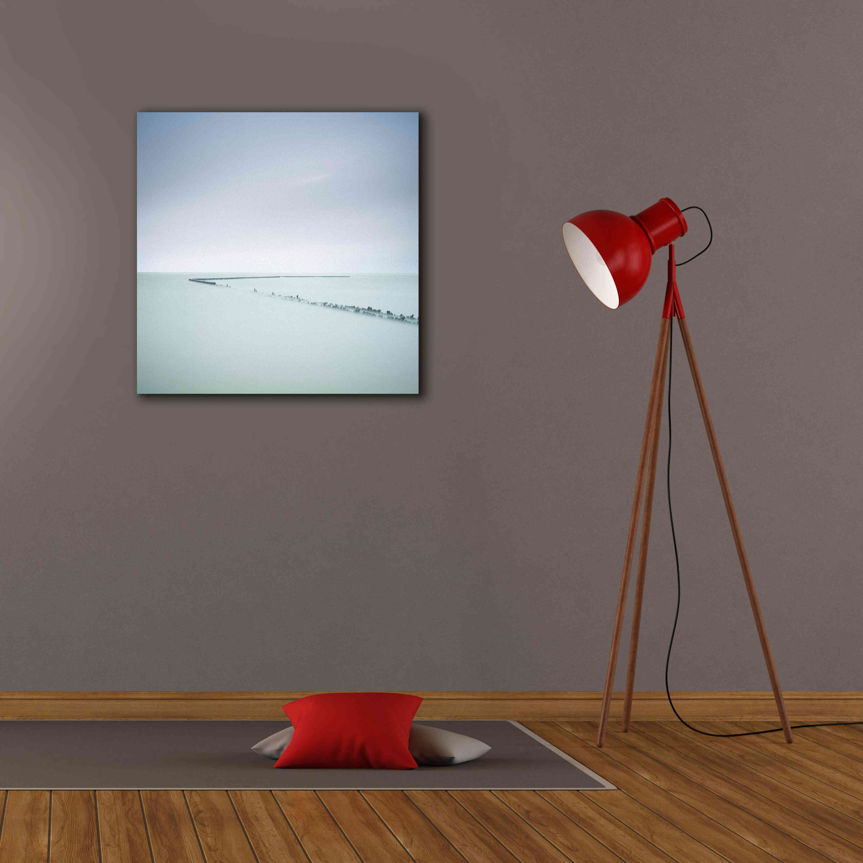 'When Time Has Passed' by Wilco Dragt, Giclee Canvas Wall Art,26 x 26