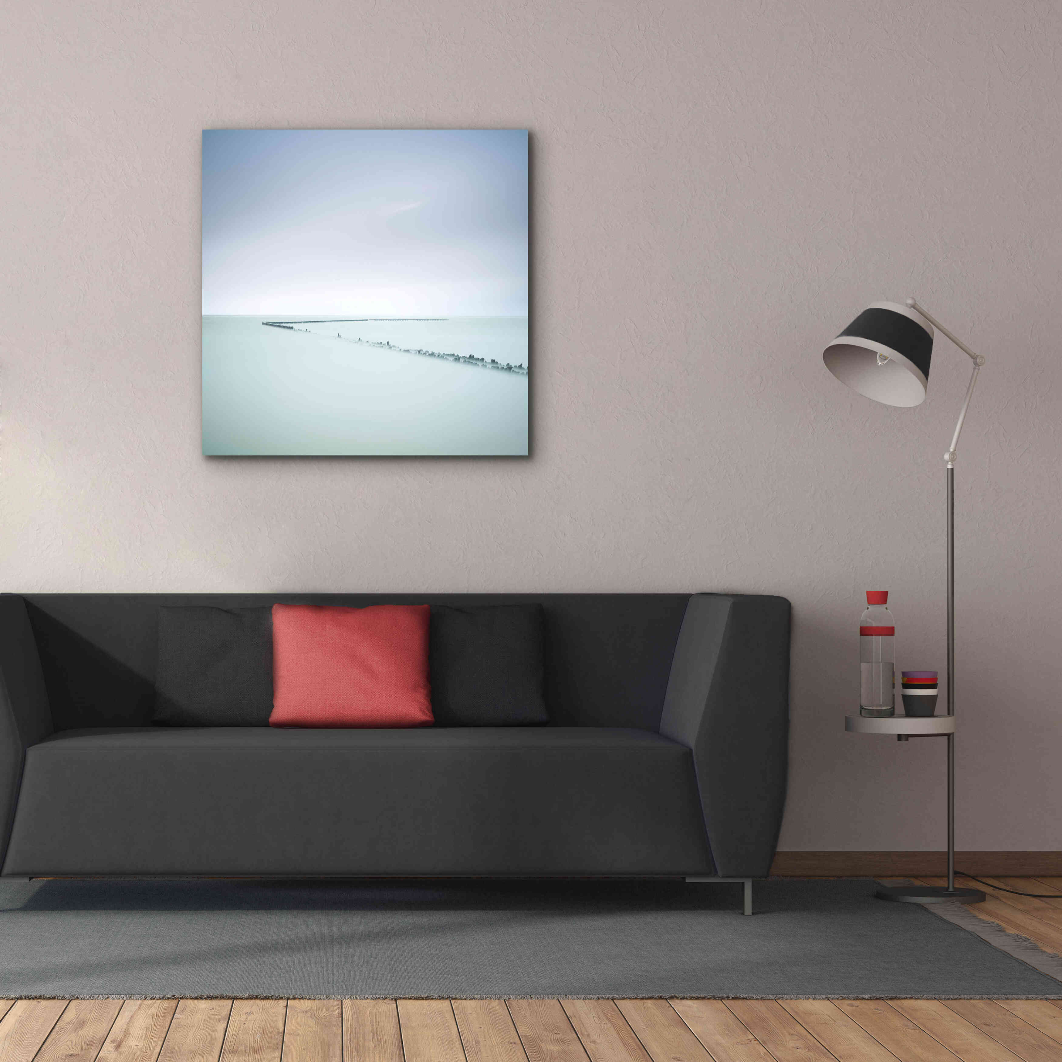 'When Time Has Passed' by Wilco Dragt, Giclee Canvas Wall Art,37 x 37