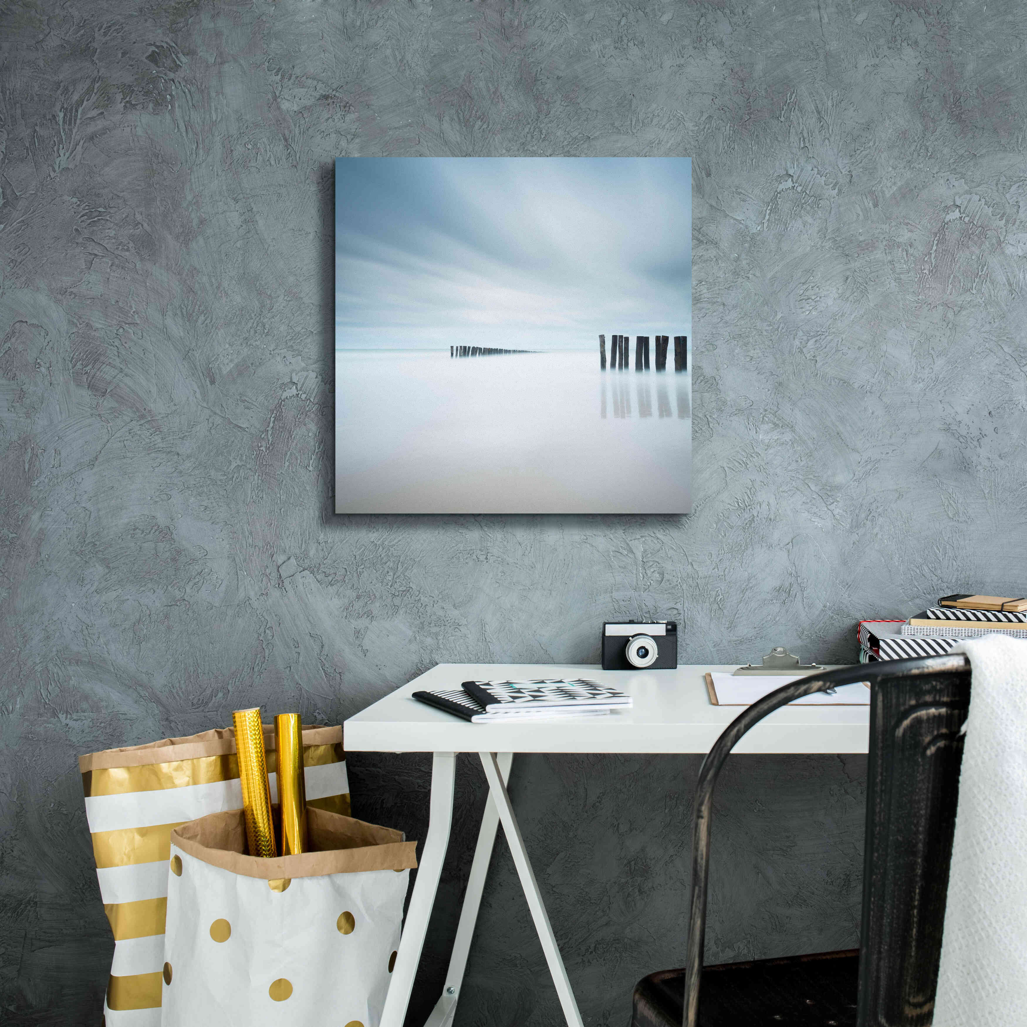 'Whispering' by Wilco Dragt, Giclee Canvas Wall Art,18 x 18