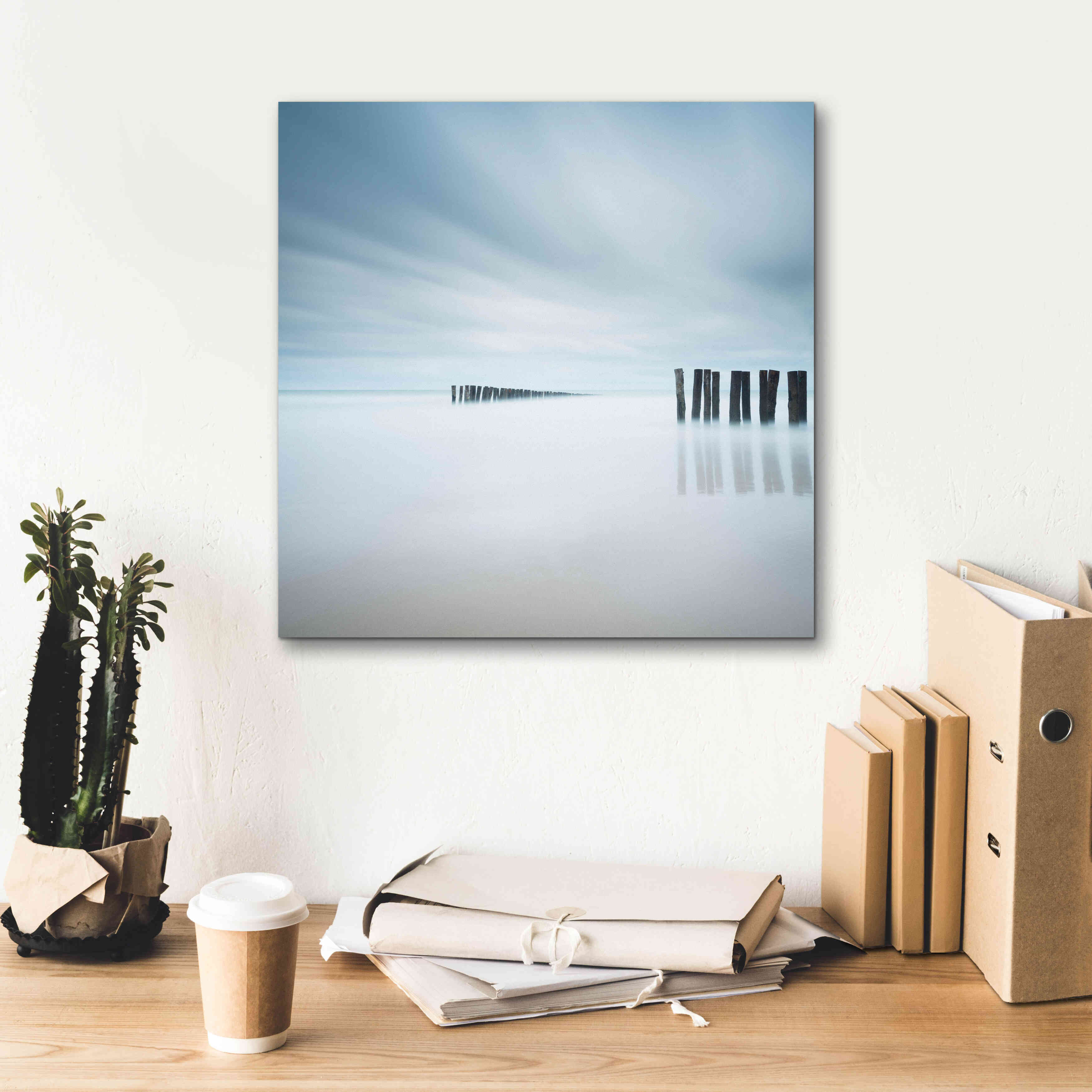 'Whispering' by Wilco Dragt, Giclee Canvas Wall Art,18 x 18