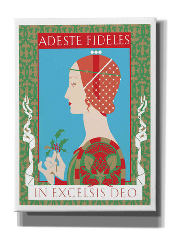 Image of 'Adeste Fidelis' by David Chestnutt, Giclee Canvas Wall Art