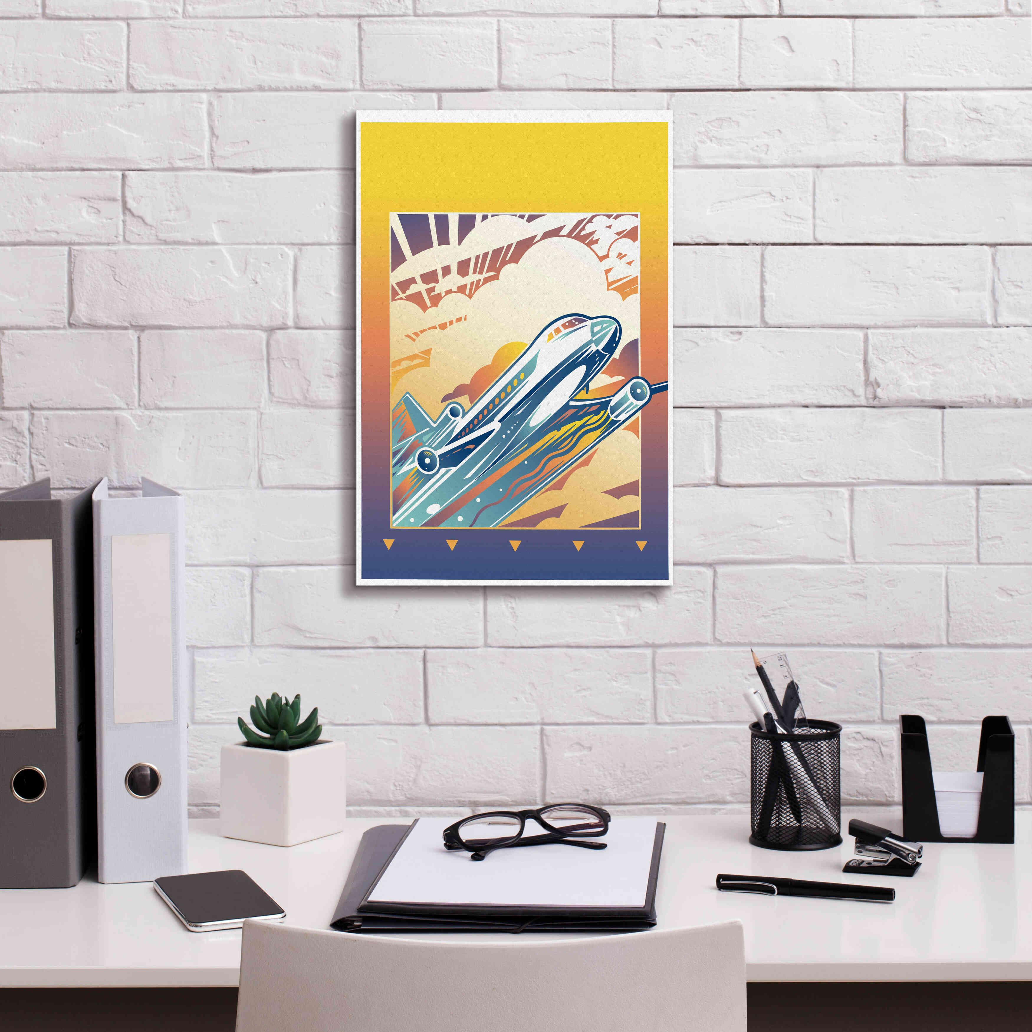 'Airlift' by David Chestnutt, Giclee Canvas Wall Art,12 x 18