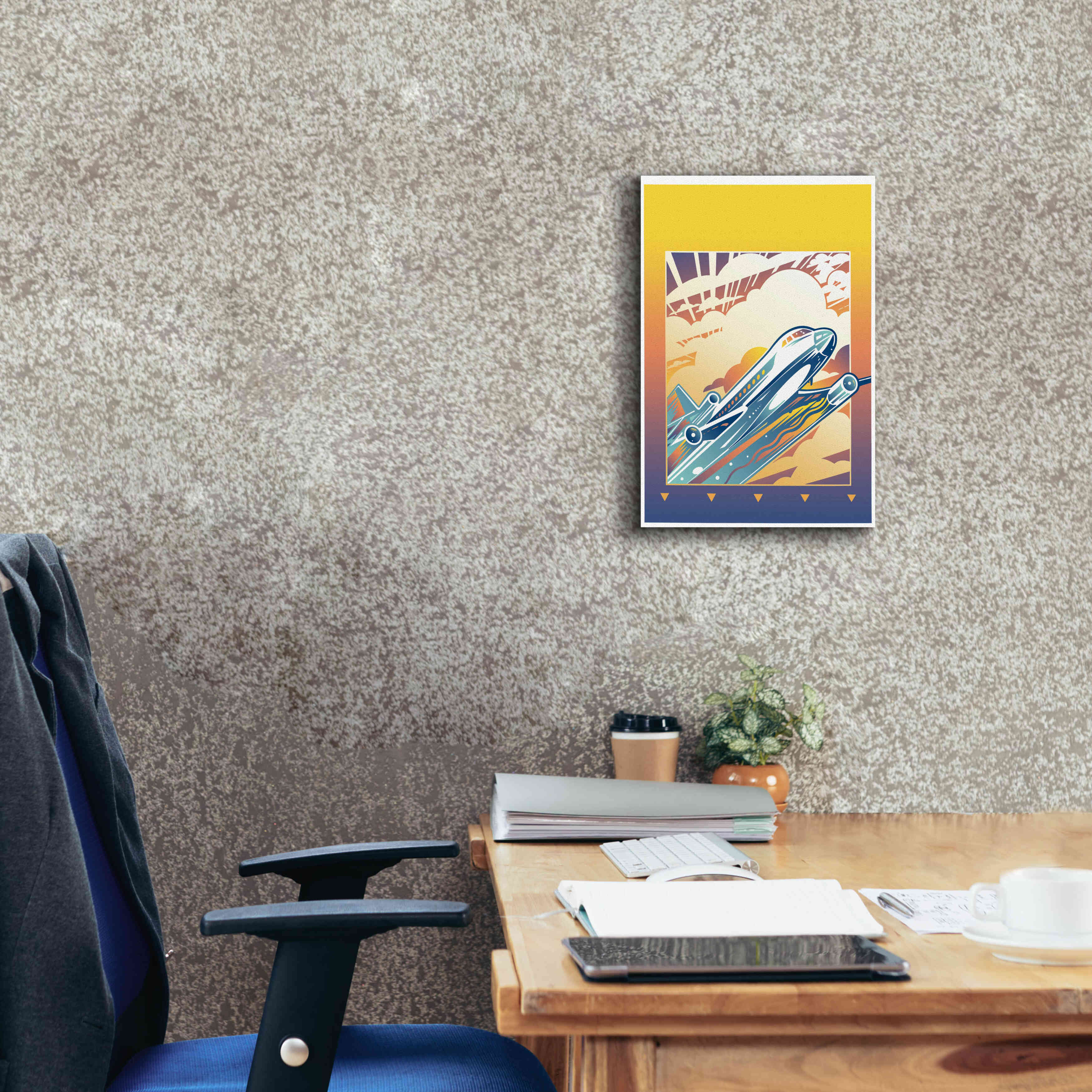 'Airlift' by David Chestnutt, Giclee Canvas Wall Art,12 x 18