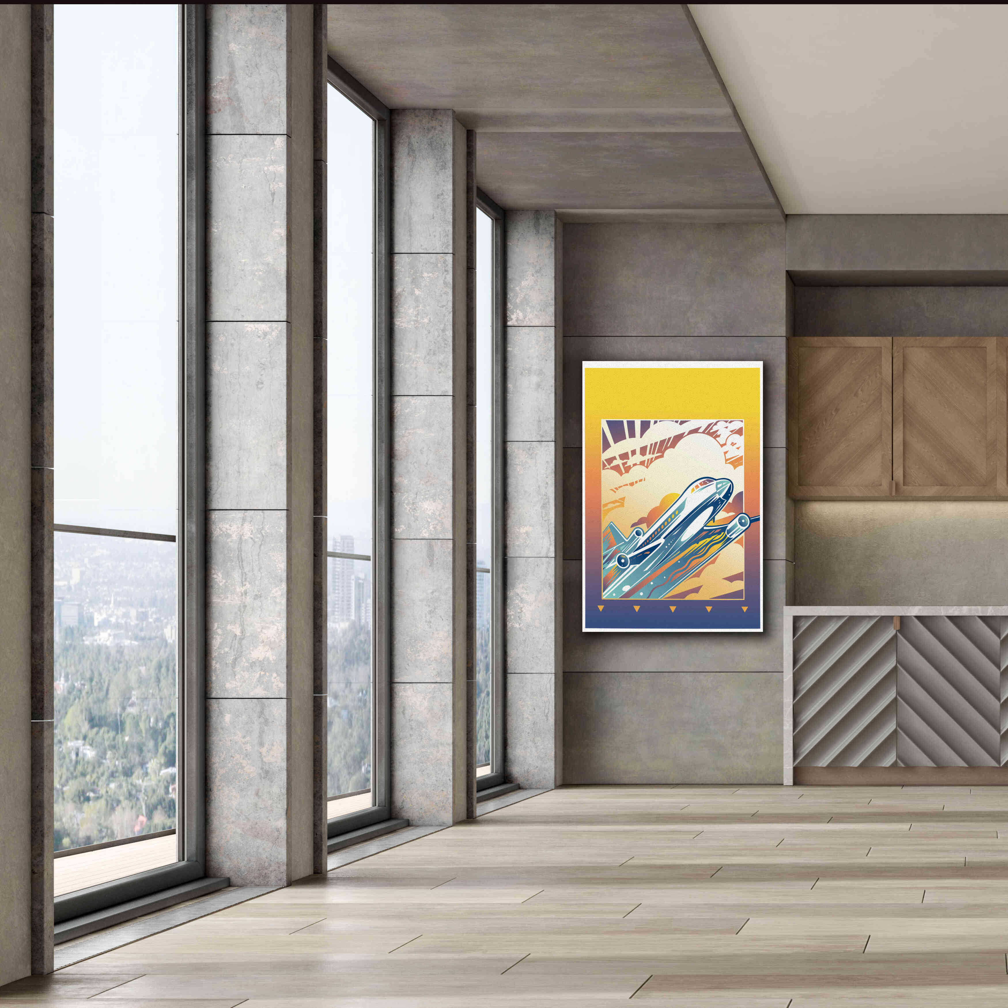 'Airlift' by David Chestnutt, Giclee Canvas Wall Art,40 x 60